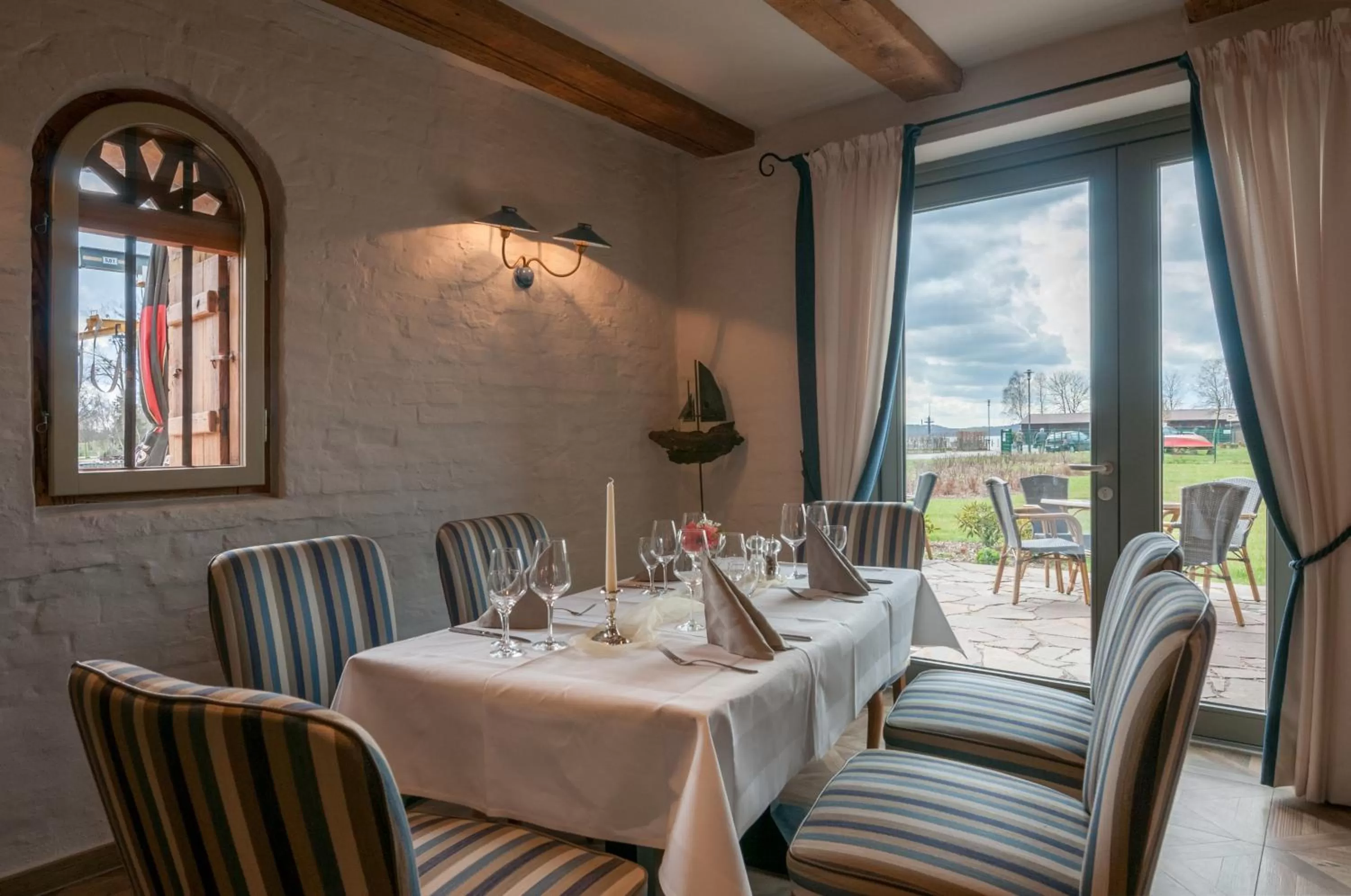 Seating area in Hotel Alter Kornspeicher