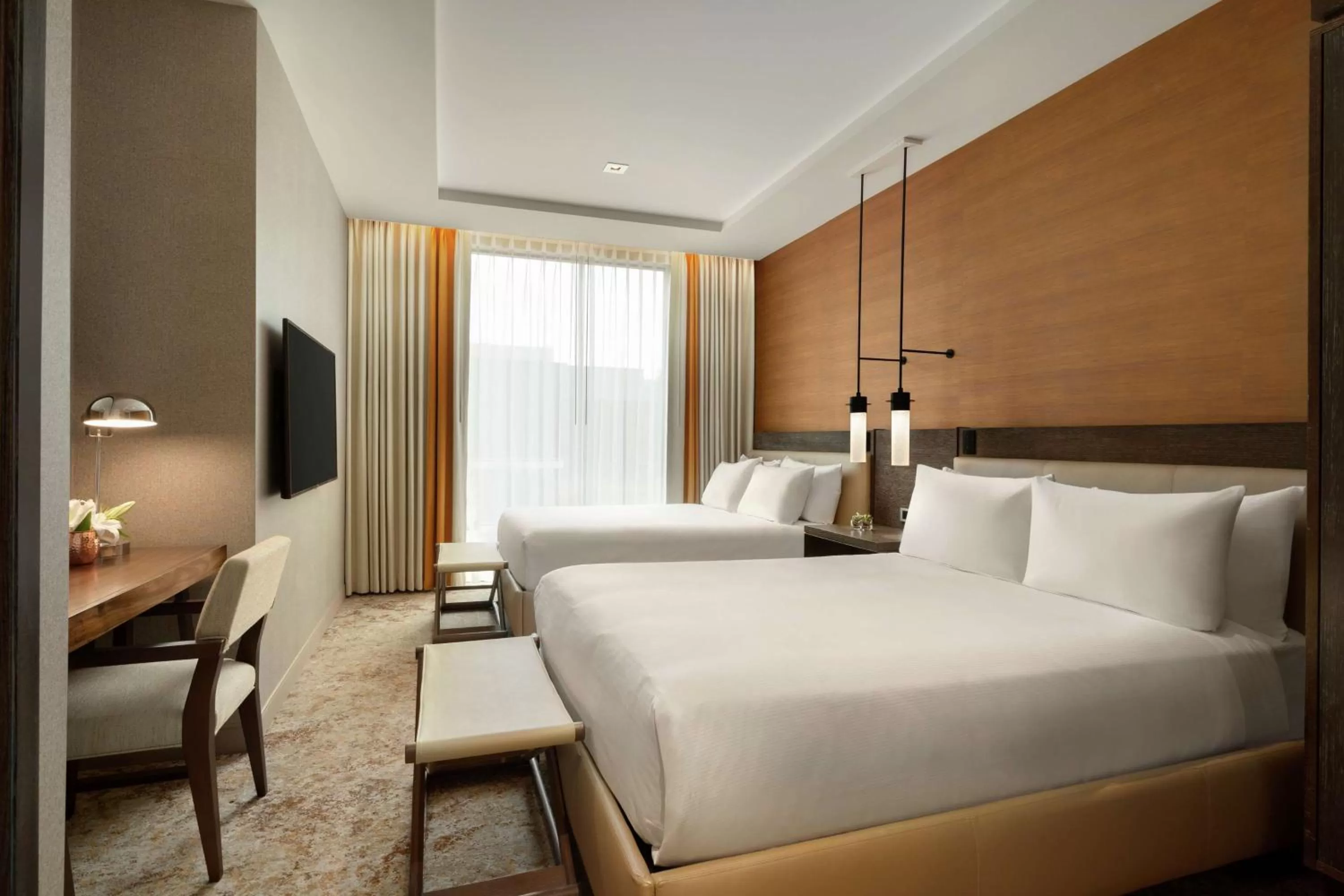 Bed in Hoodoo Moab, Curio Collection by Hilton