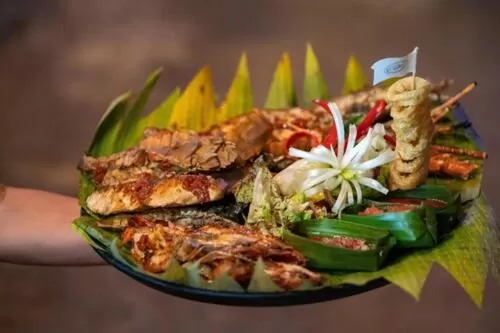 BBQ facilities in Scallywags Resort