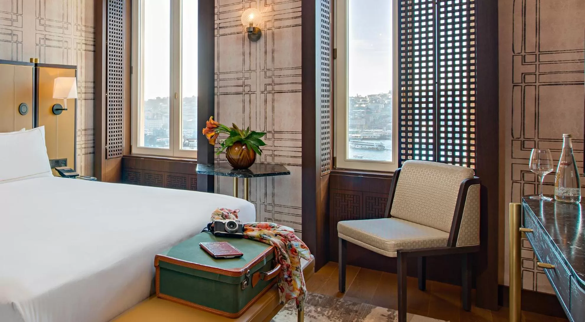 Bed in The Galata Hotel Istanbul - MGallery Collection