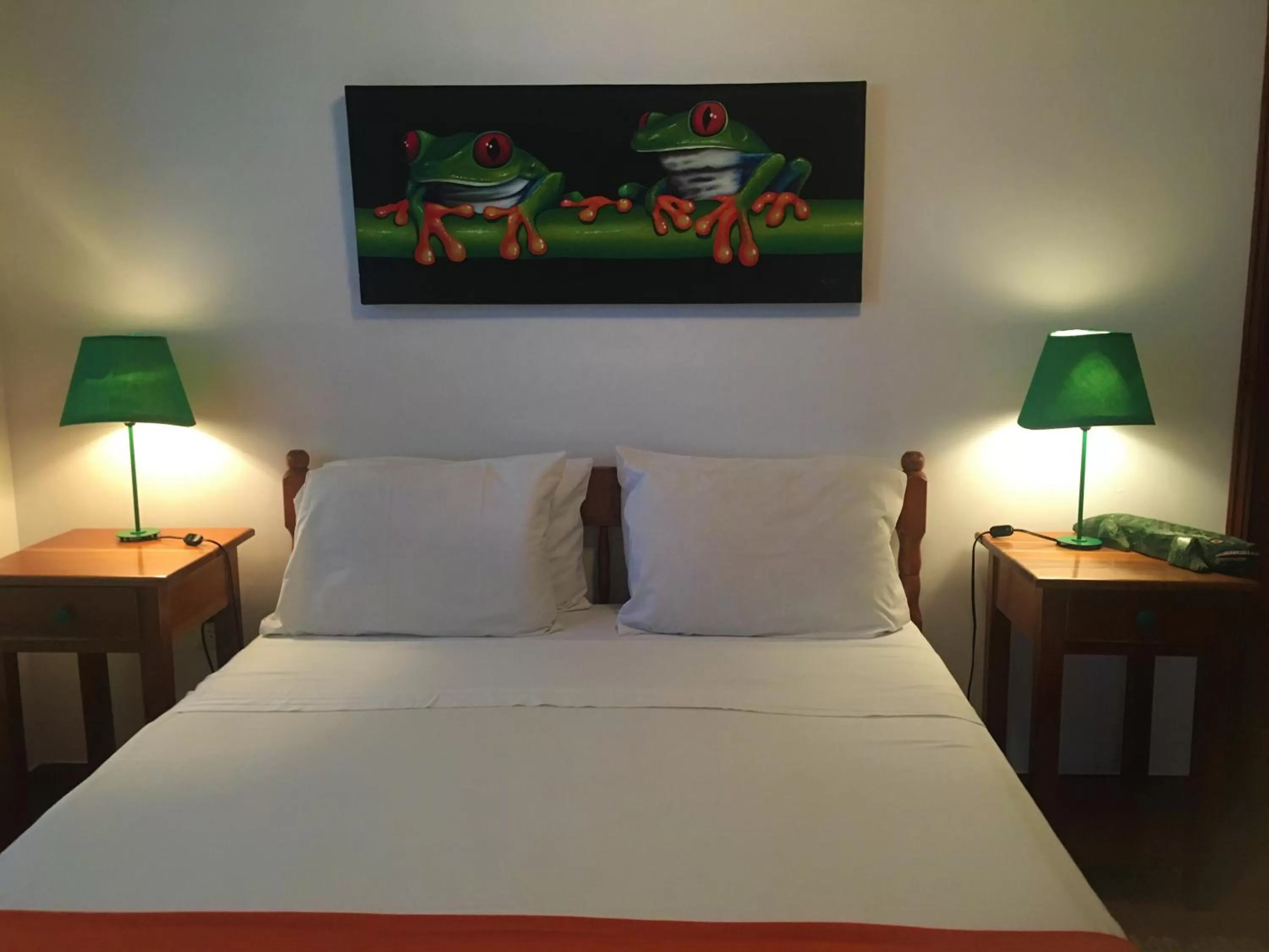 Bed in BlueBelize B&B