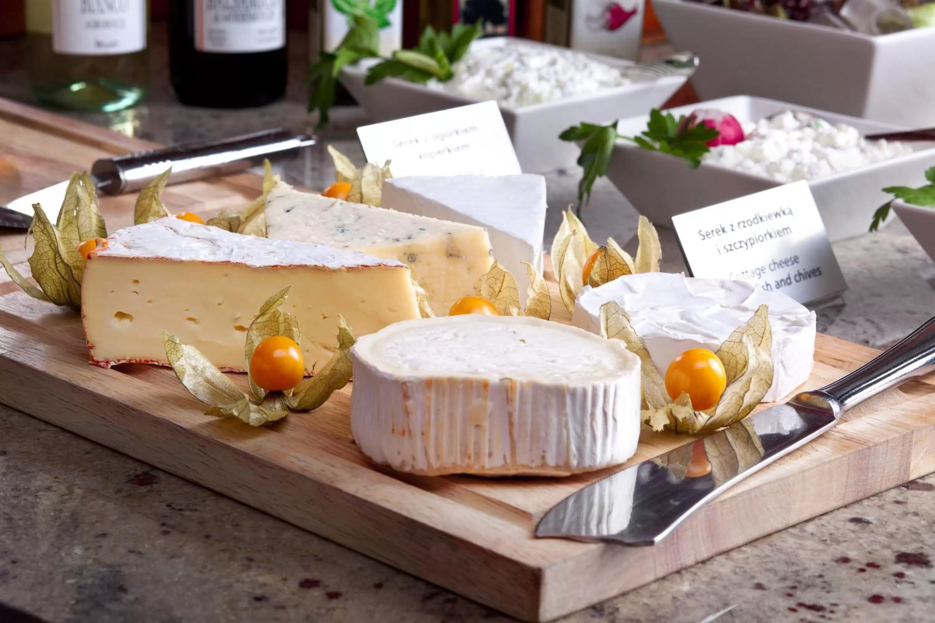 Food and drinks in Qubus Hotel Wrocław