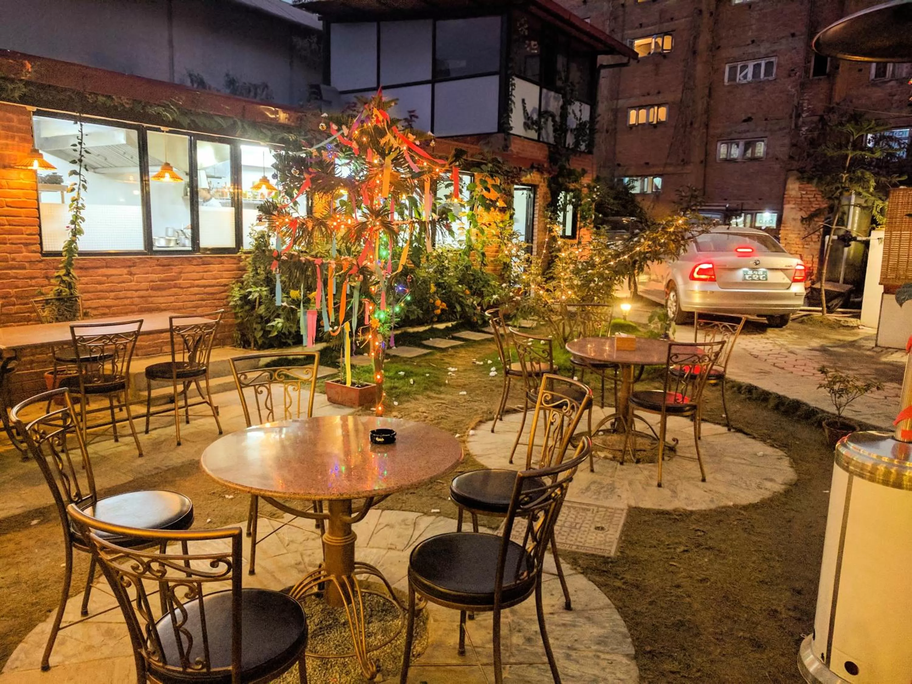 Garden view in Apsara Boutique Hotel