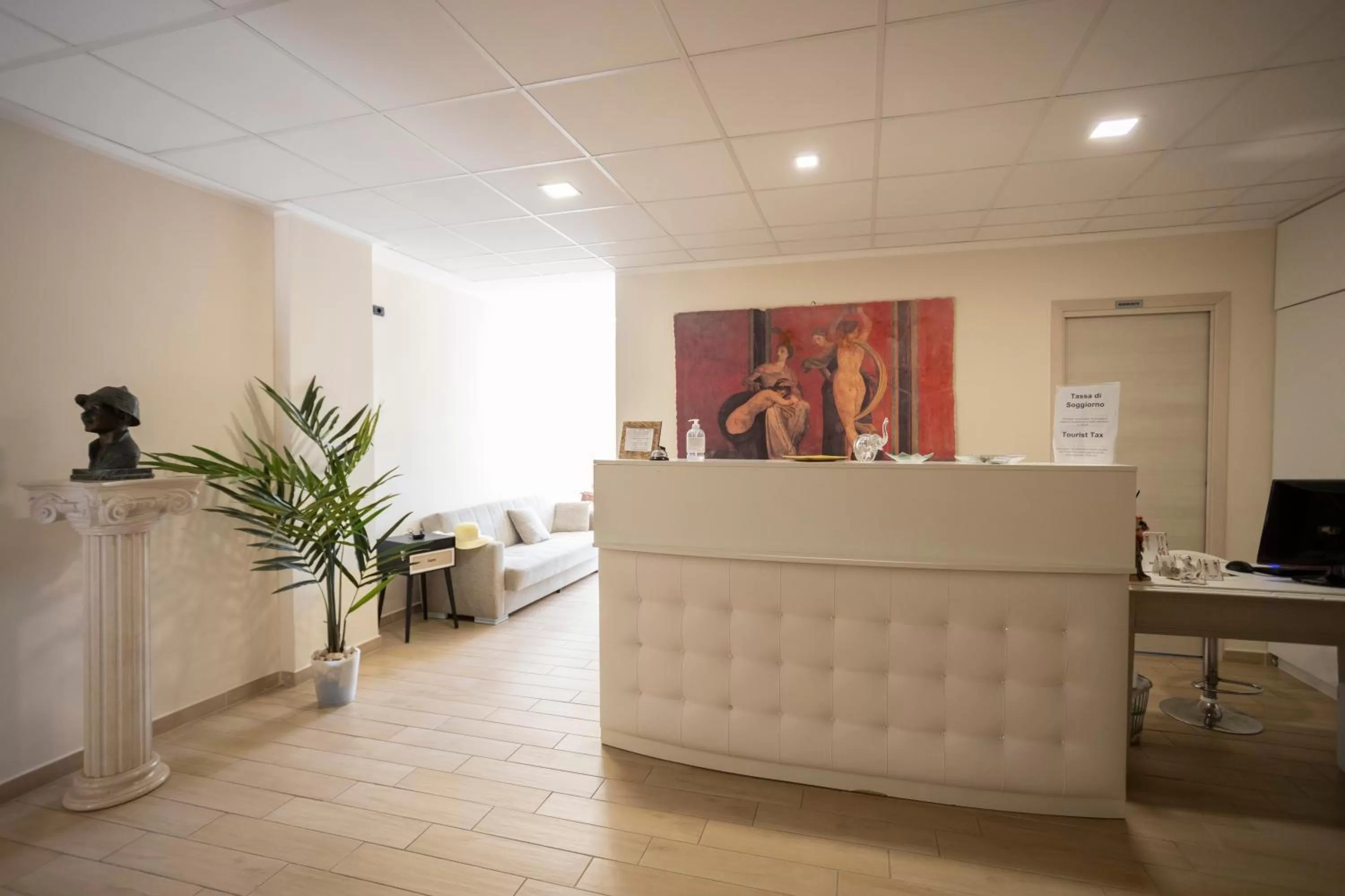 Lobby or reception in Residence O'Sole Mio Pompei