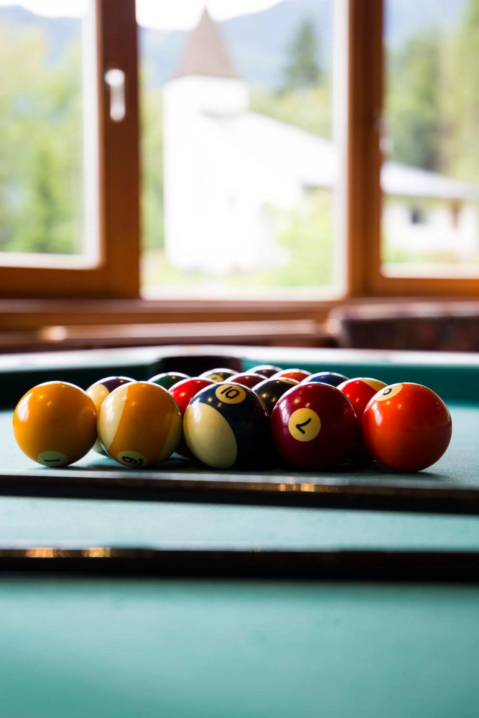 Billiard in Seehüter's Hotel Seerose