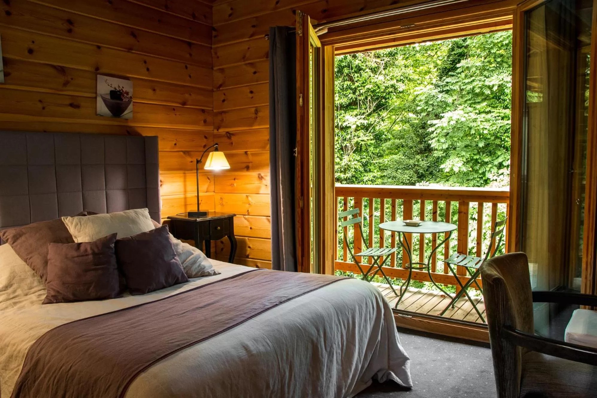 Bedroom, Bed in L'Etable Gourmande