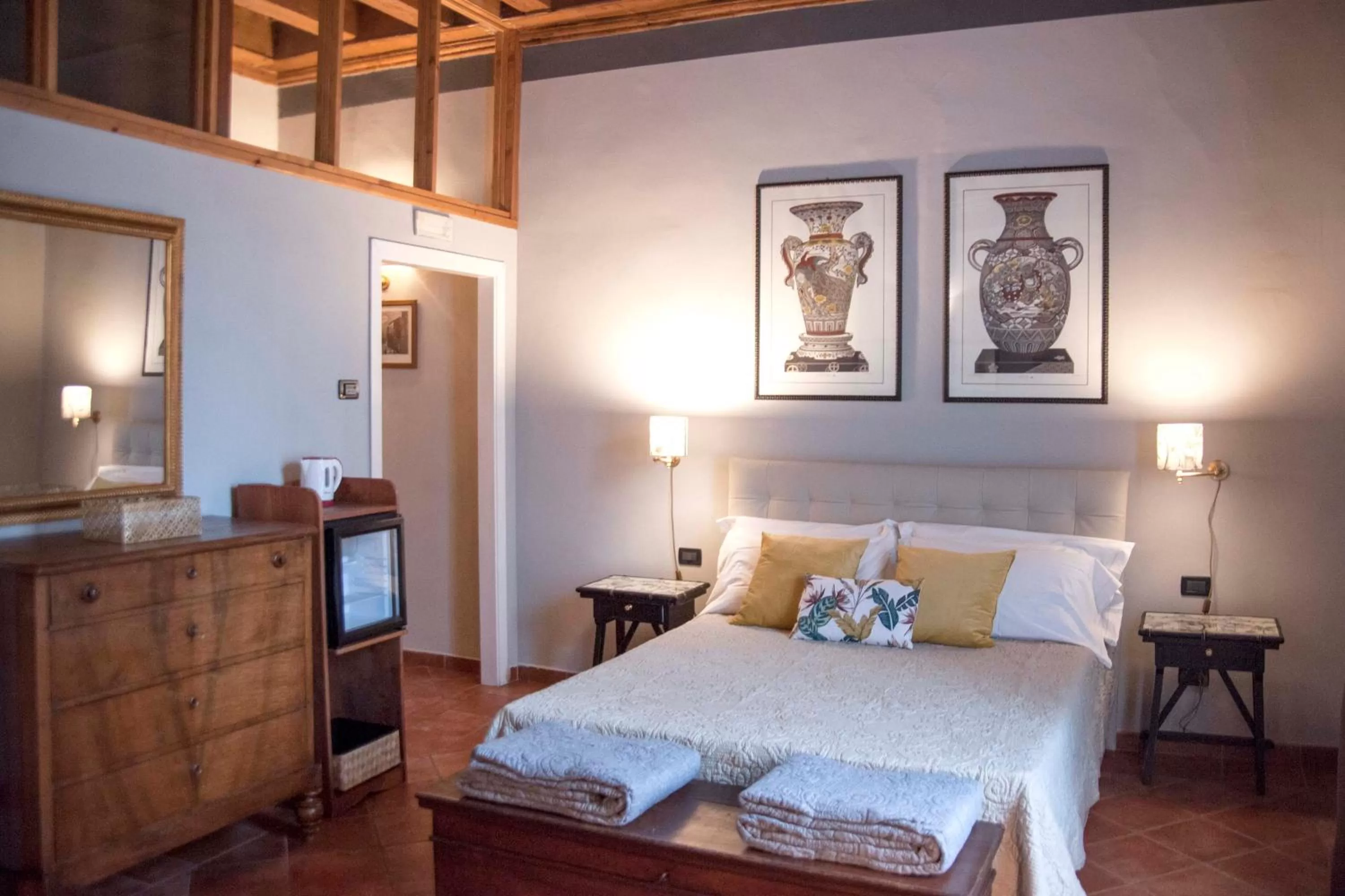 Bed in Antica Dimora De' Benci