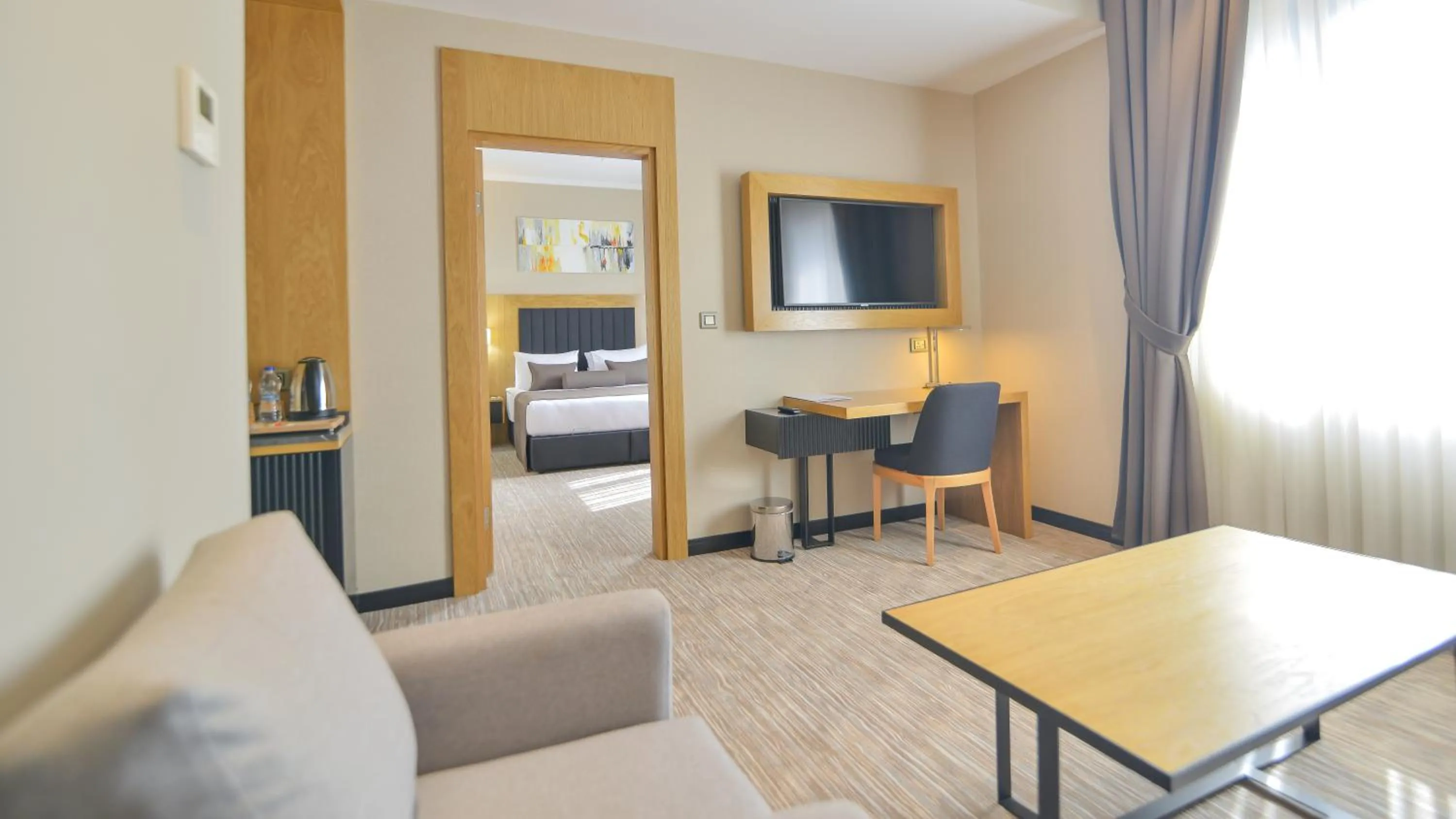 Bed in SERENİTY COMFORT Hotel