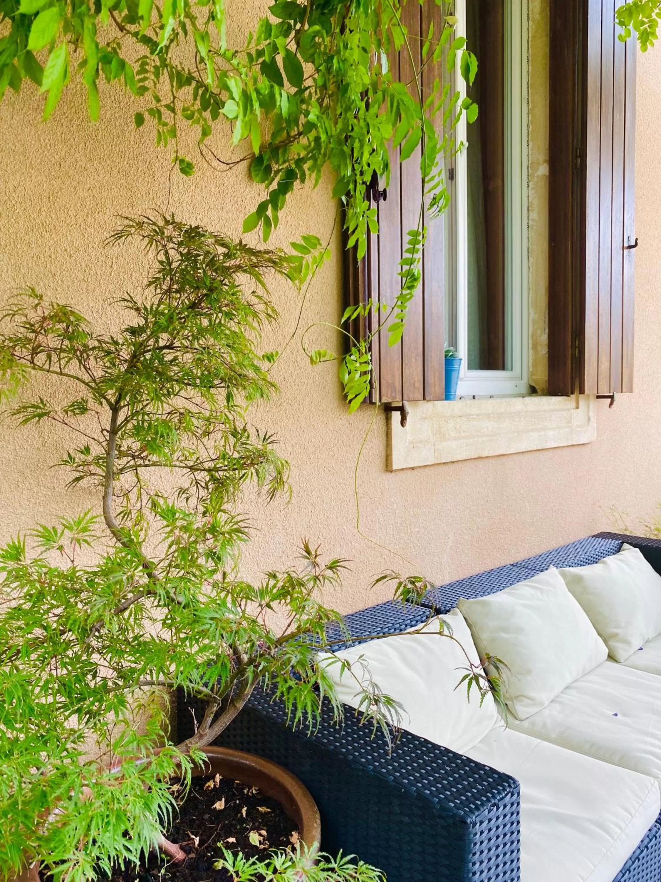 Garden in La maison Gerval