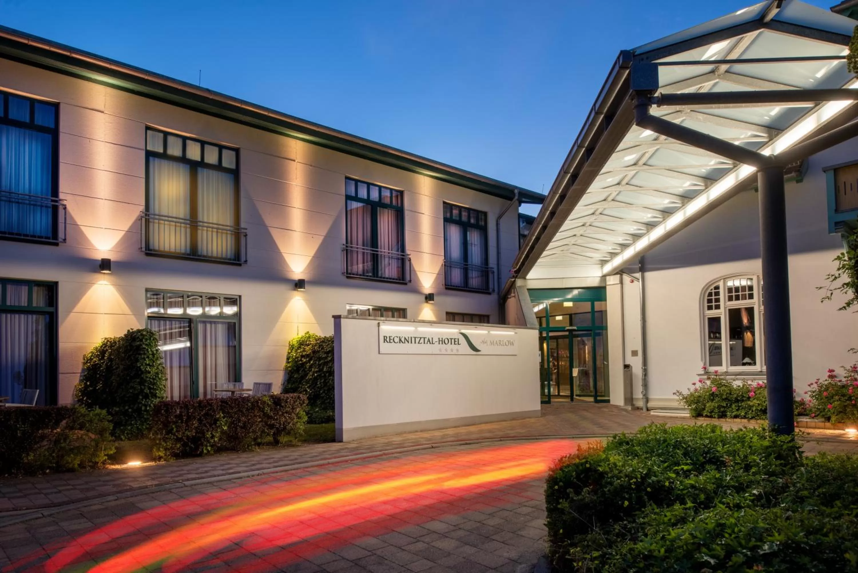 Facade/entrance in Recknitztal-Hotel Marlow