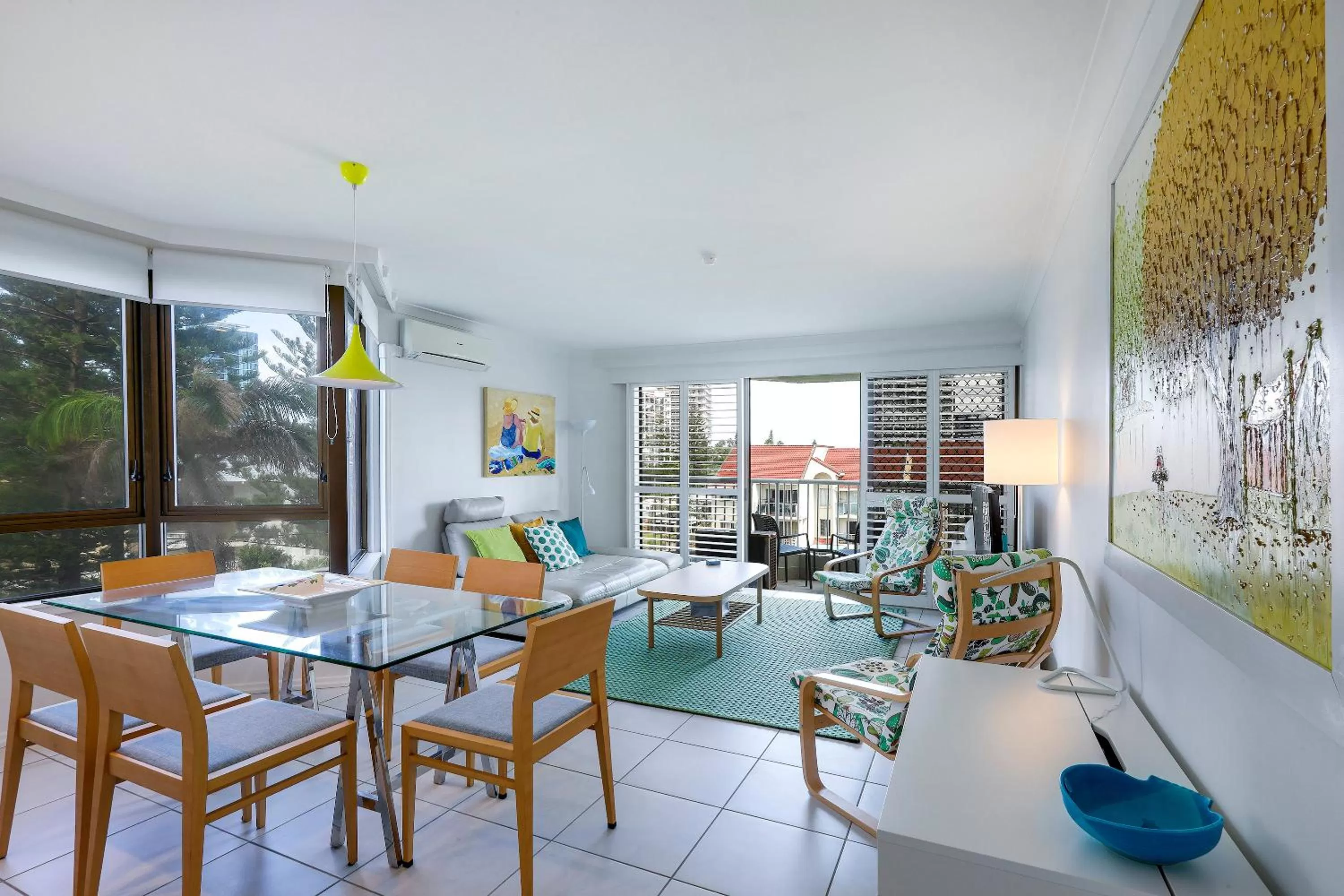 Dining area in The Breakers