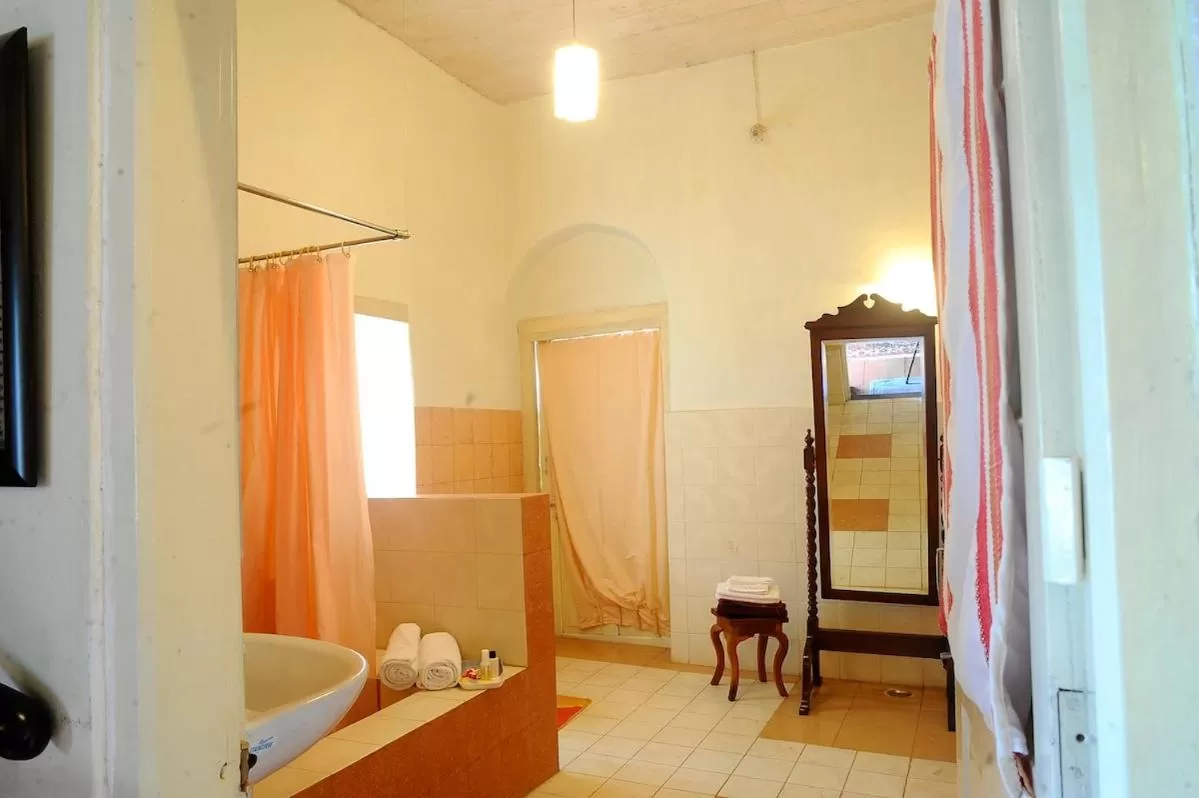 Bathroom in Singtom Tea Resort