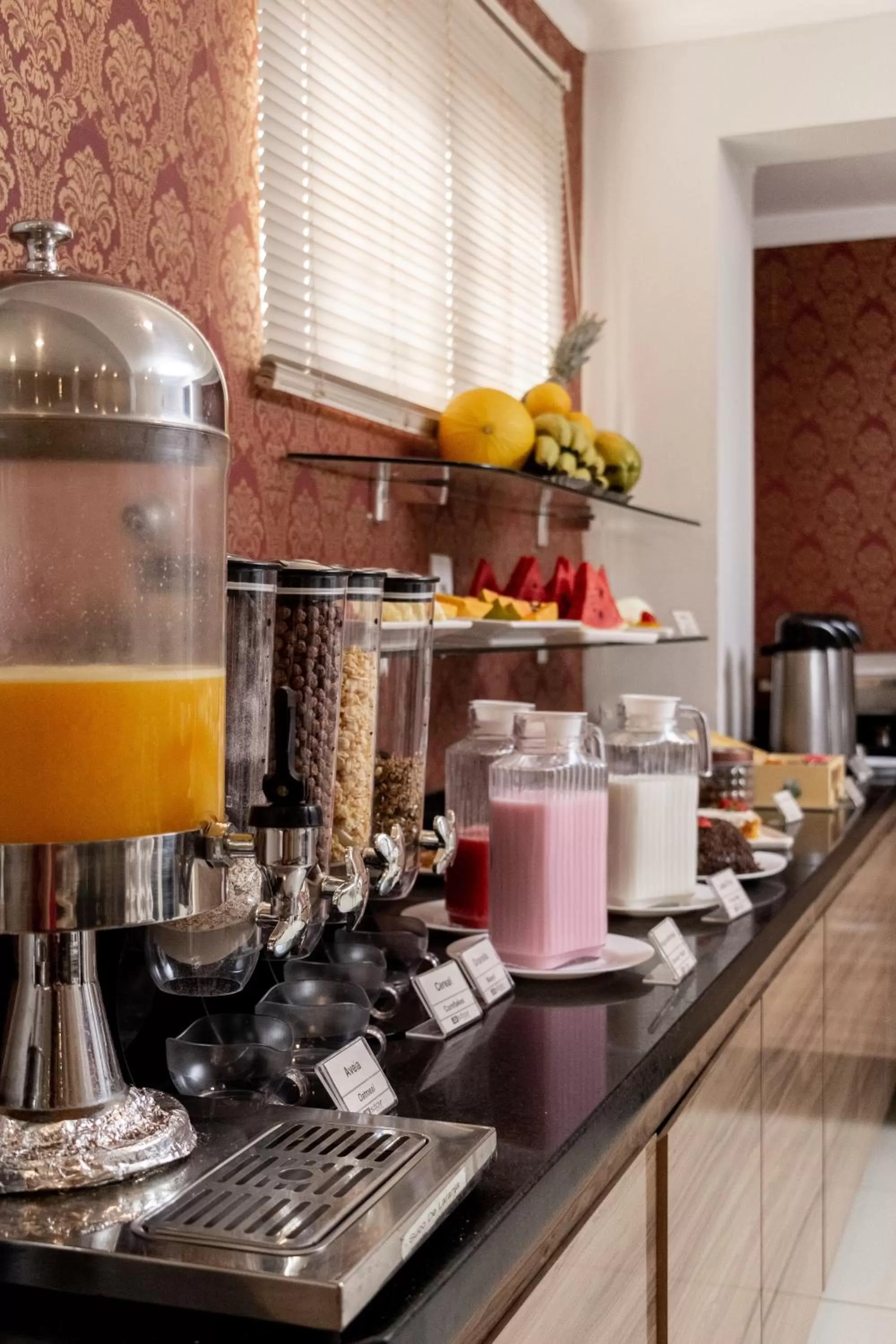 Buffet breakfast in Astor Hotel