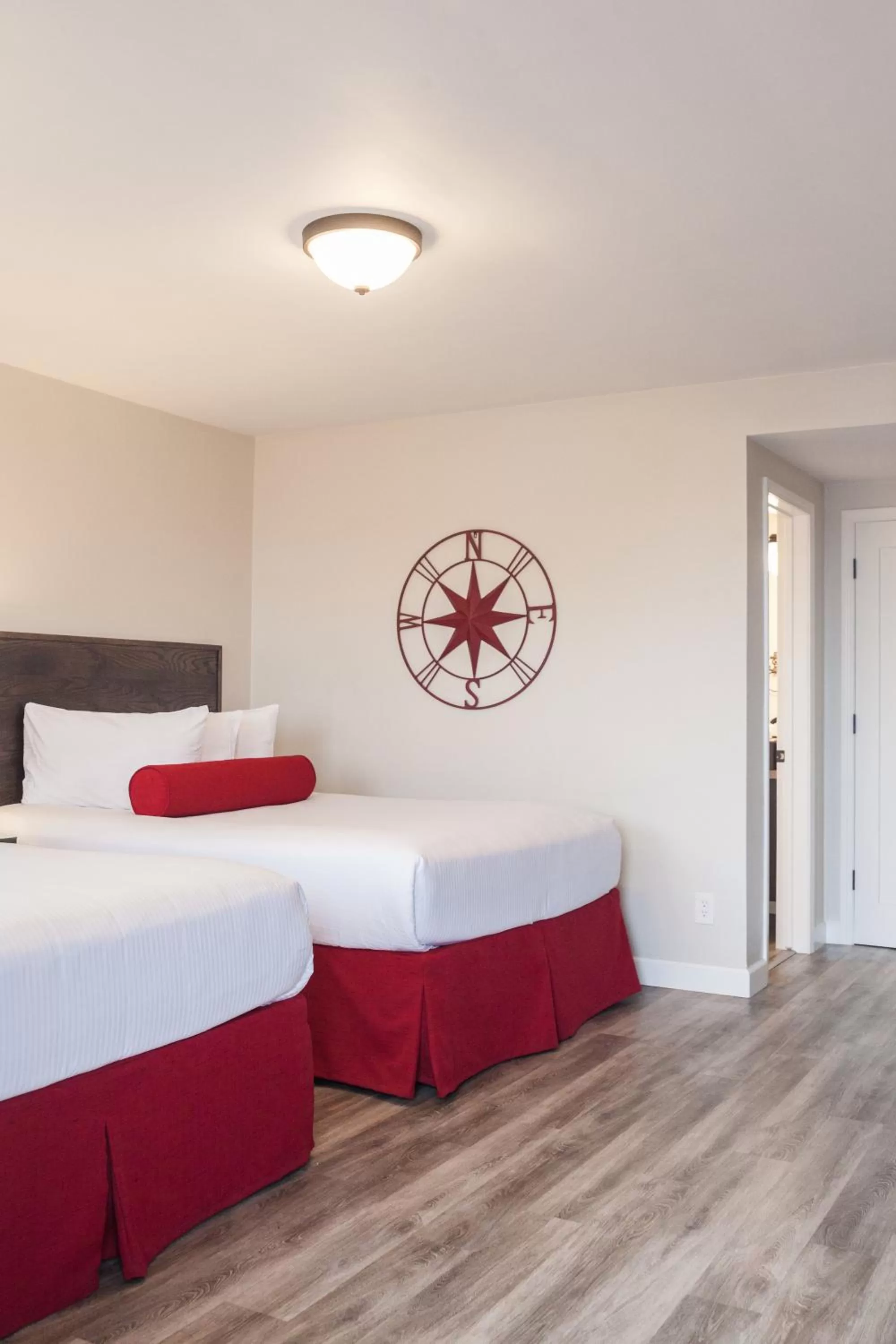 Bed in The Landing at Morro Bay