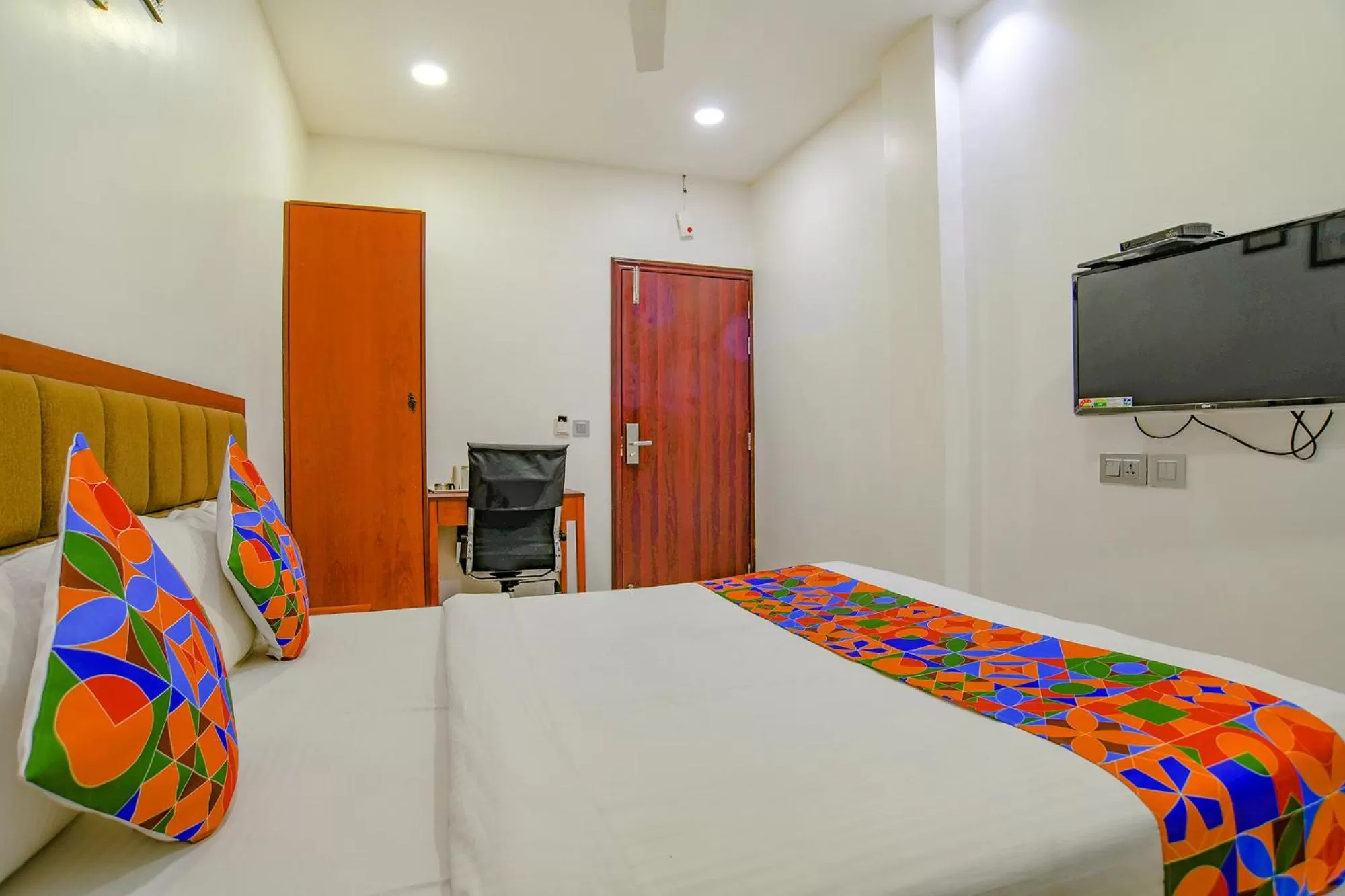 Bedroom, Bed in FabHotel Day2Day