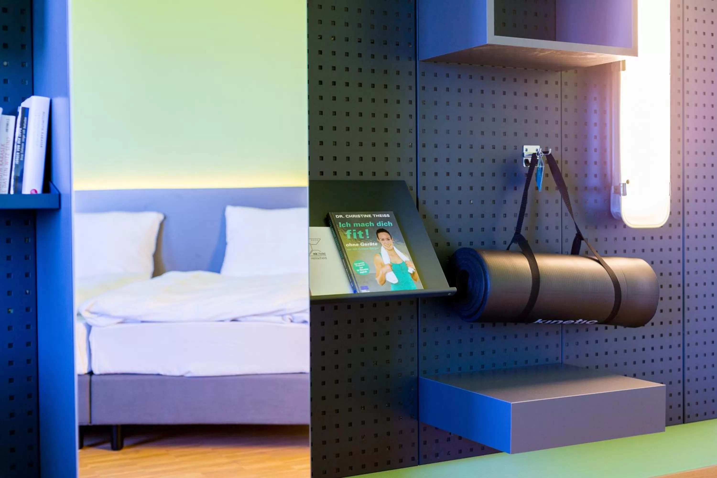 Photo of the whole room, Bed in mk hotel remscheid