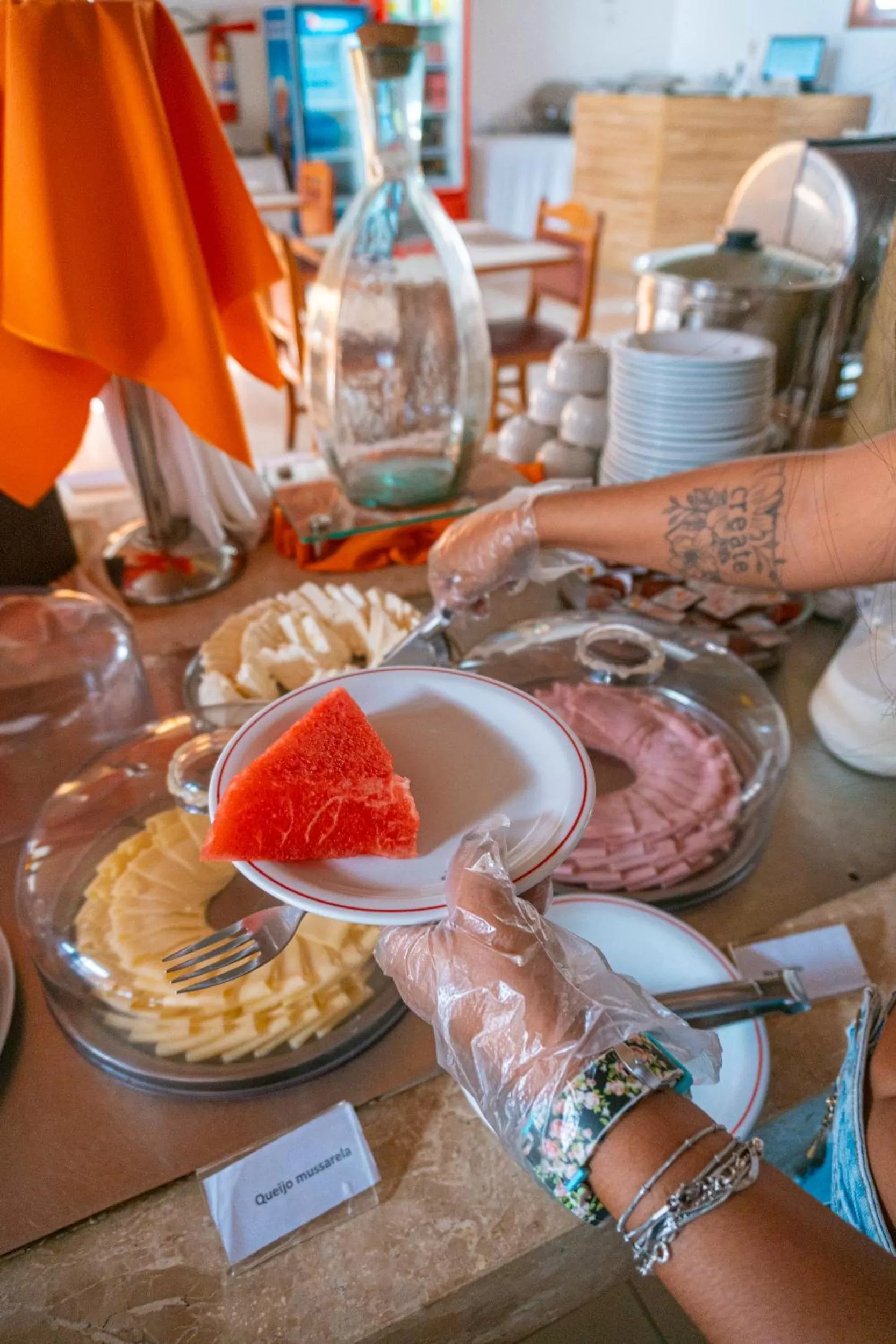 Food in Porto das Naus Praia Hotel