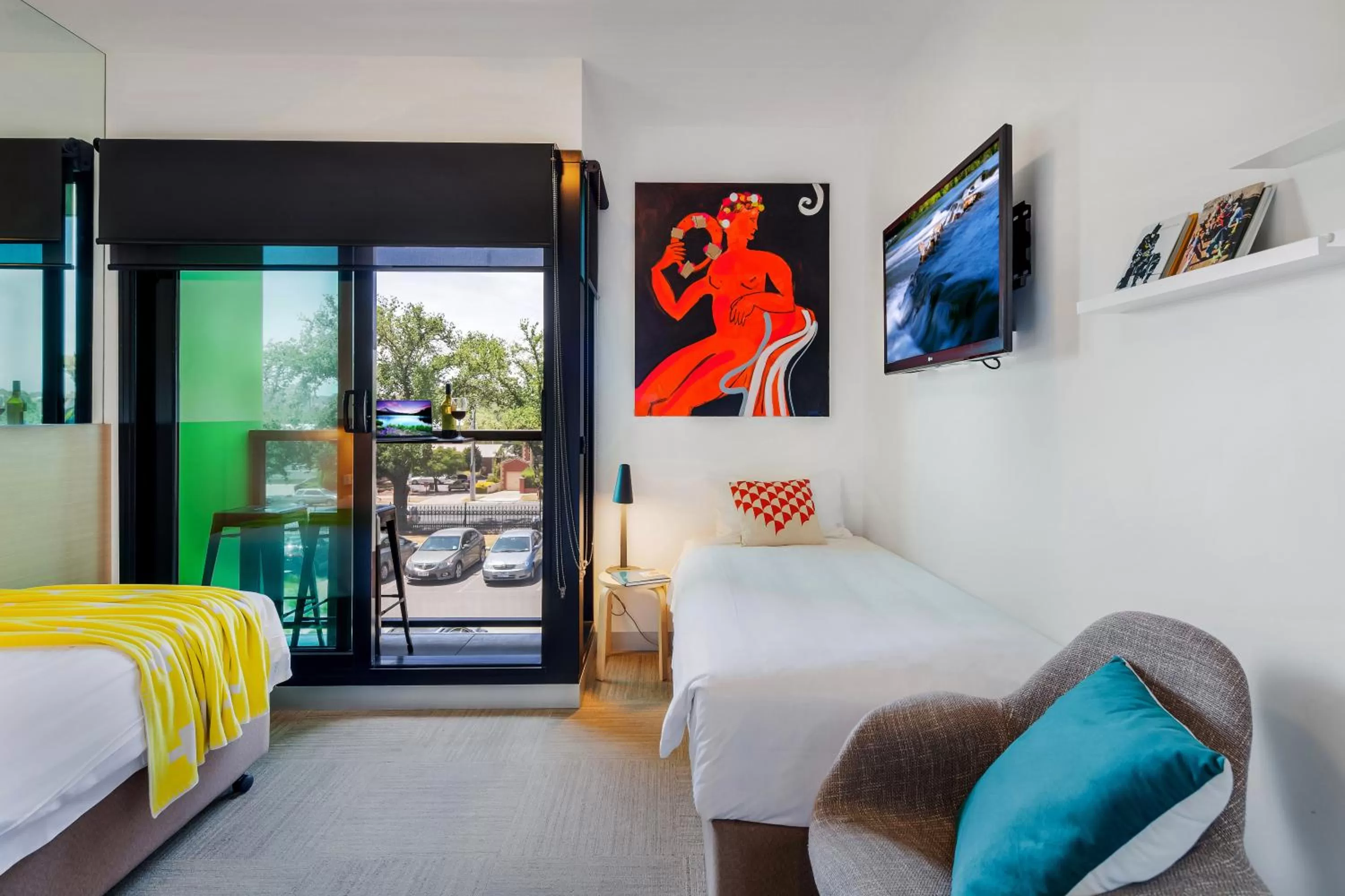 Bed in Mercure Bendigo Schaller