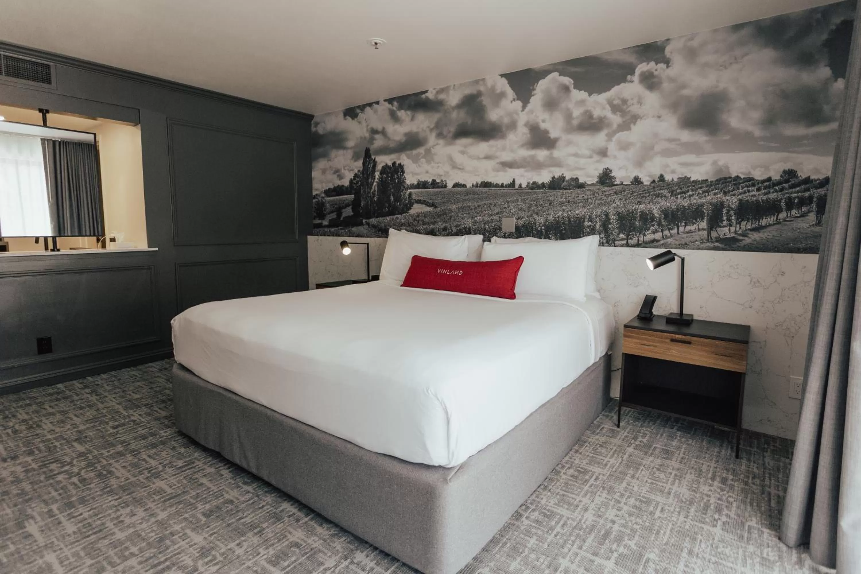 Bed in Vinland Hotel and Lounge