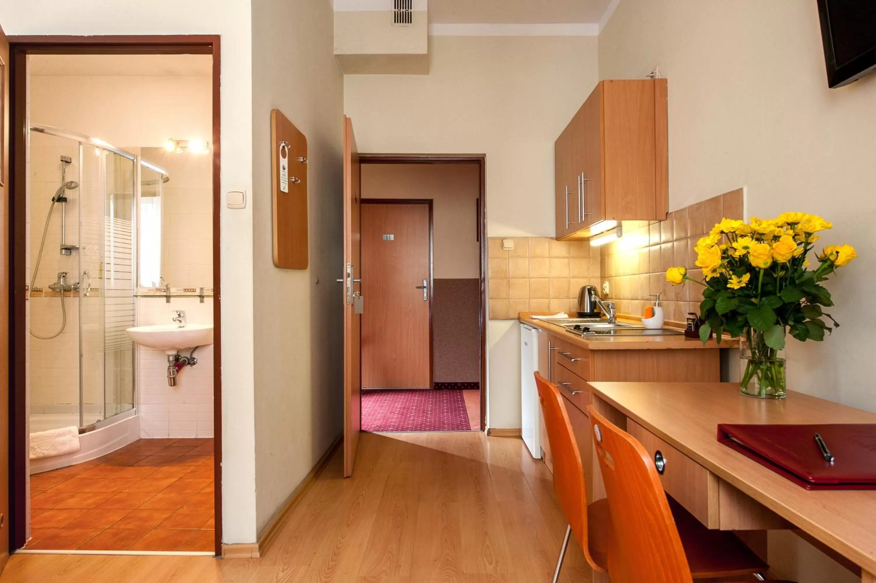 Bedroom in Mały Kraków Aparthotel