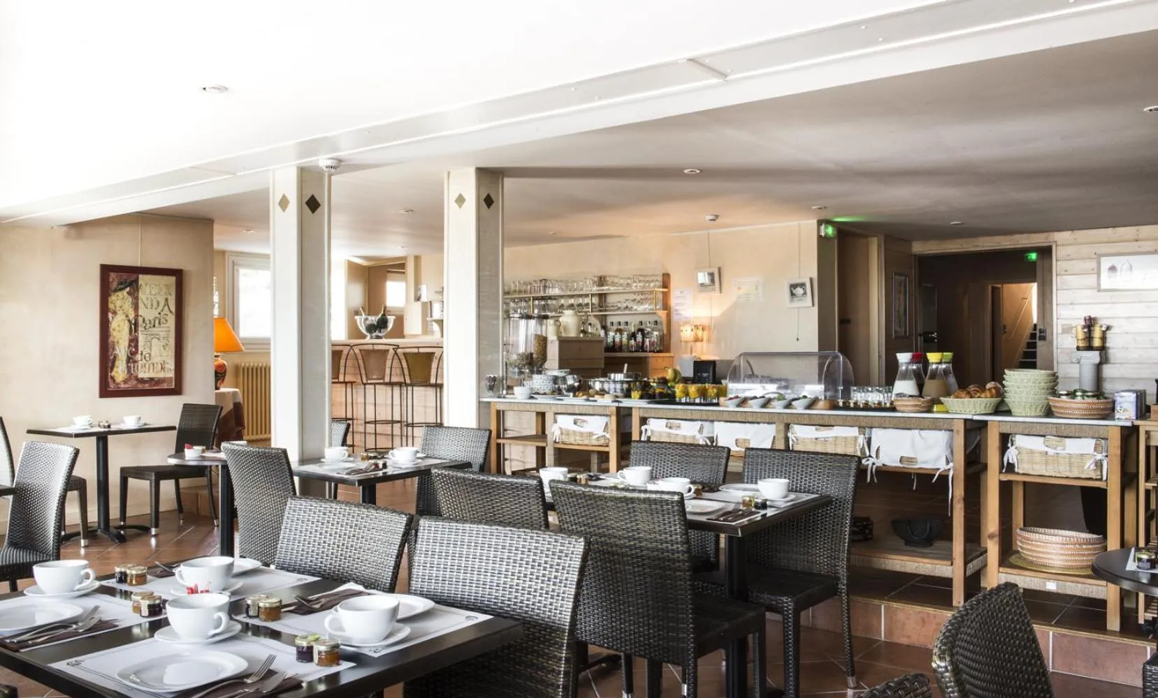 Buffet breakfast in Family Golf Hotel