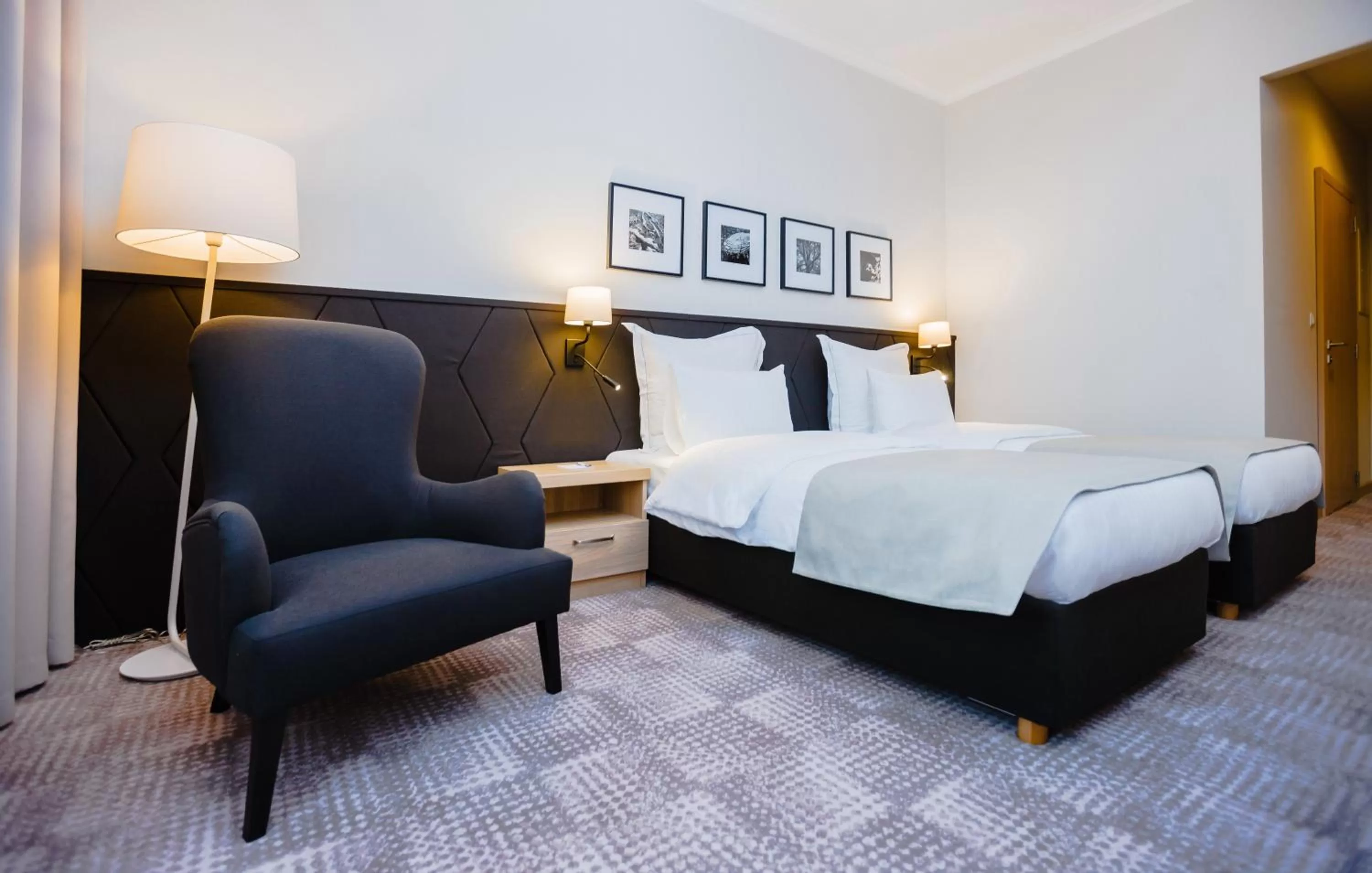 Bed in Hotel Sokół Wellness & SPA