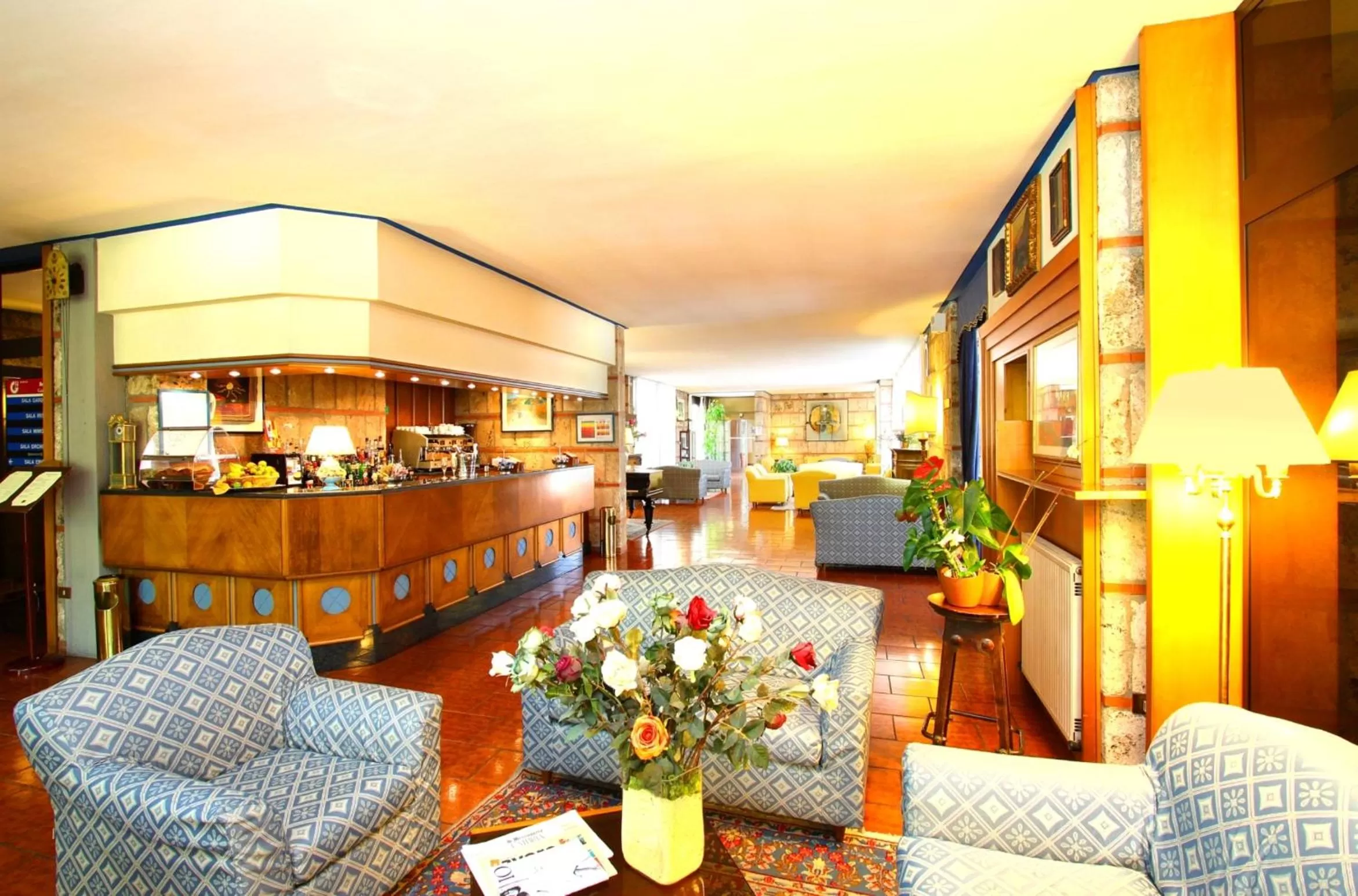 Lobby or reception in Hotel Garden Terni