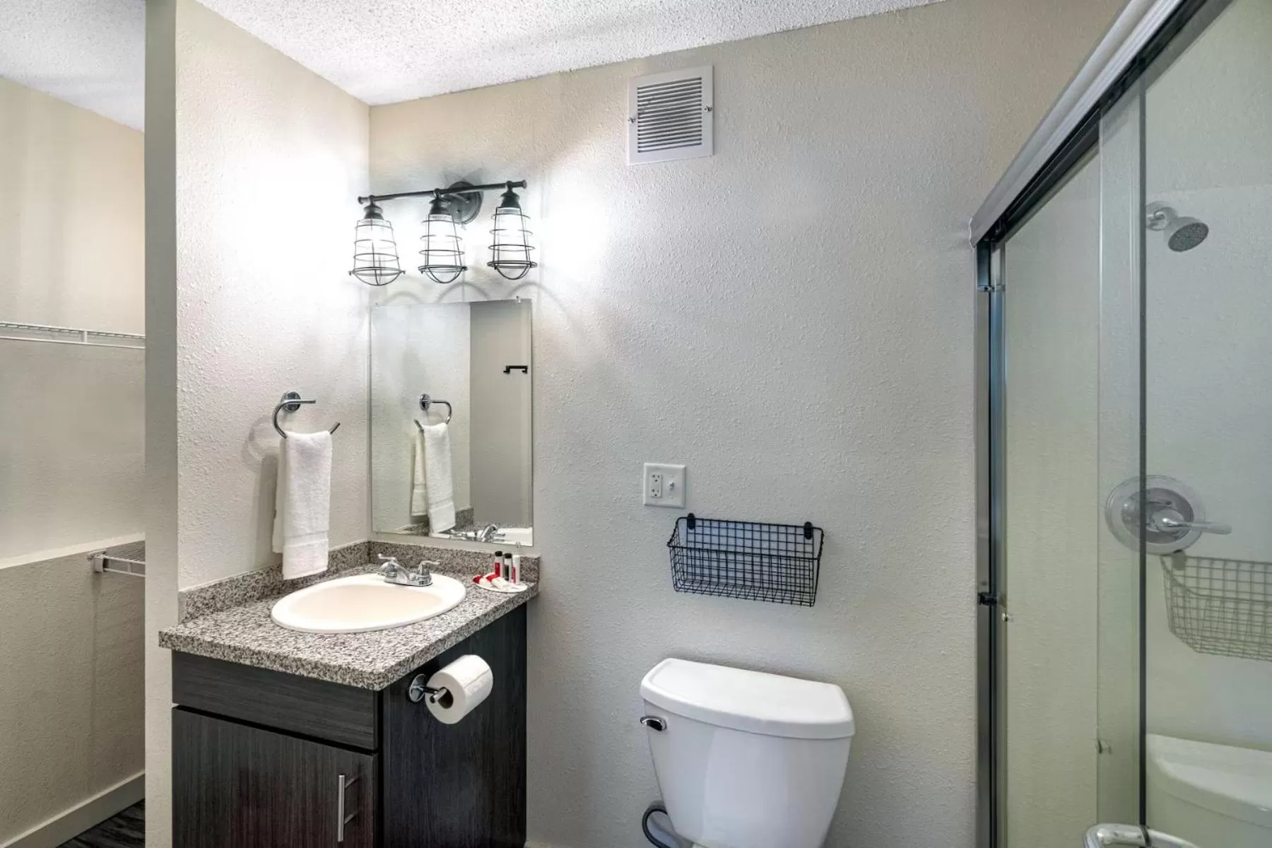Bathroom in Hillside Crossing Nashville a Ramada by Wyndham