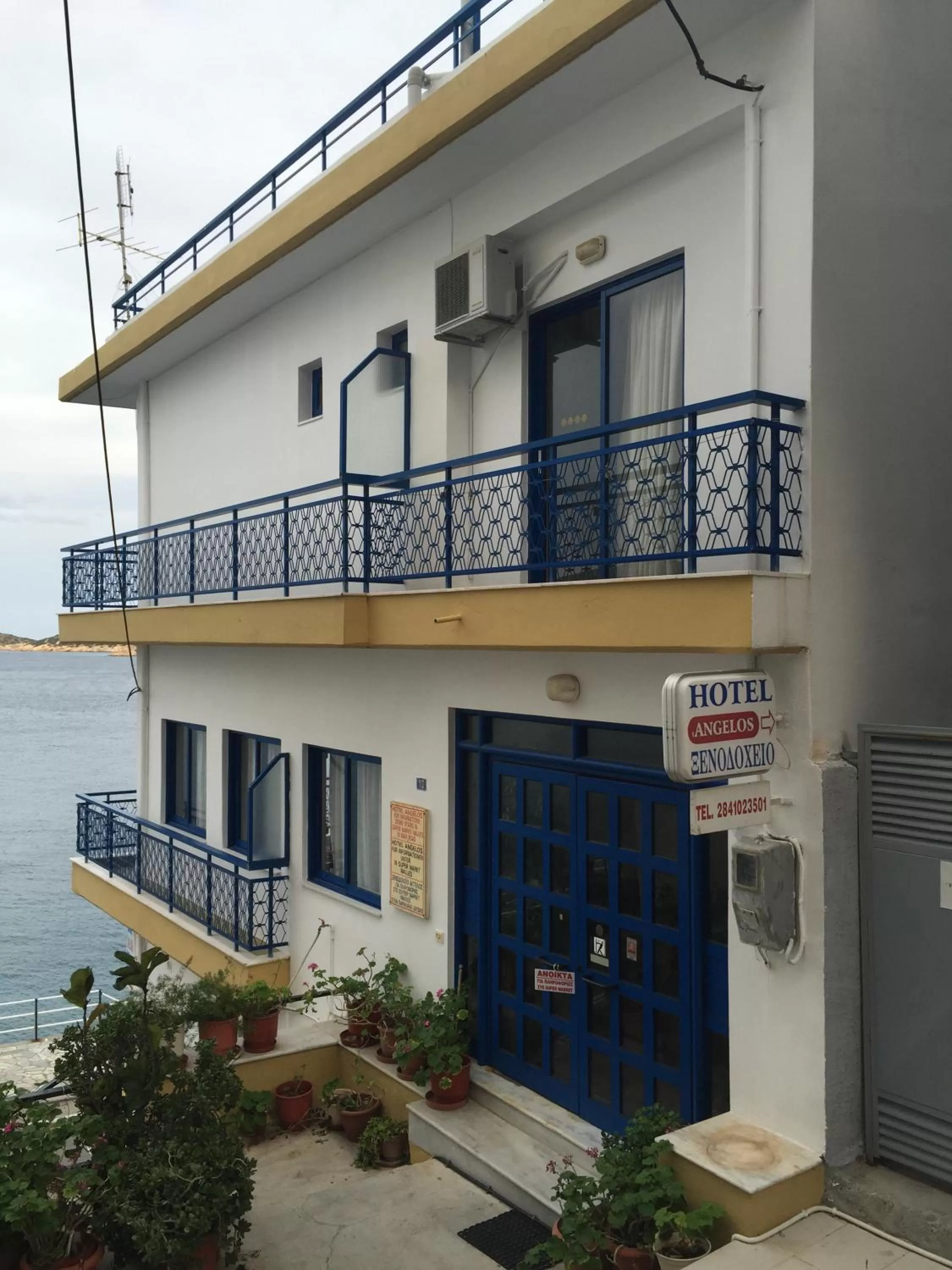Property building in Angelos Hotel