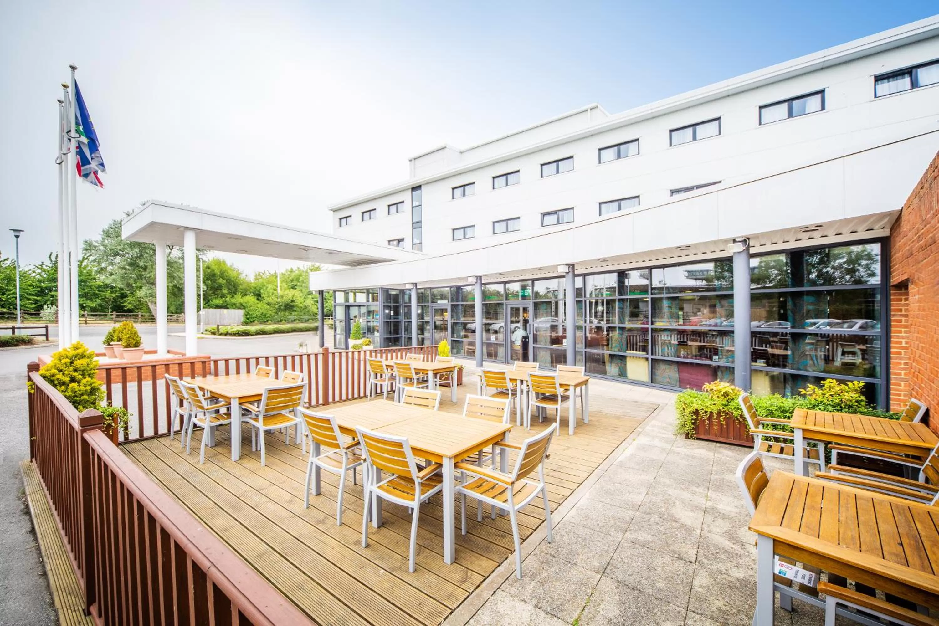 Balcony/Terrace in Holiday Inn Express Folkestone Channel Tunnel by IHG