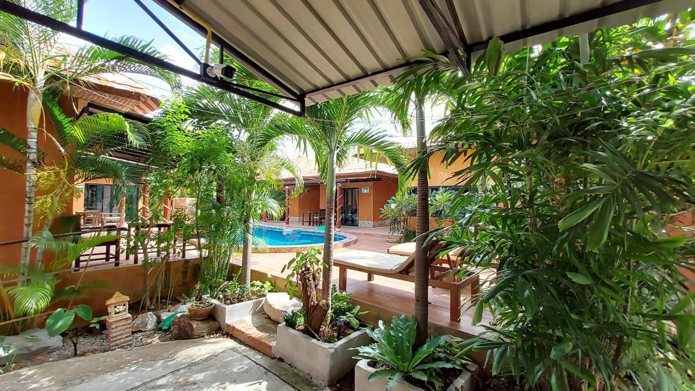 Swimming pool in Panisara Pool Villa Resort Huahin