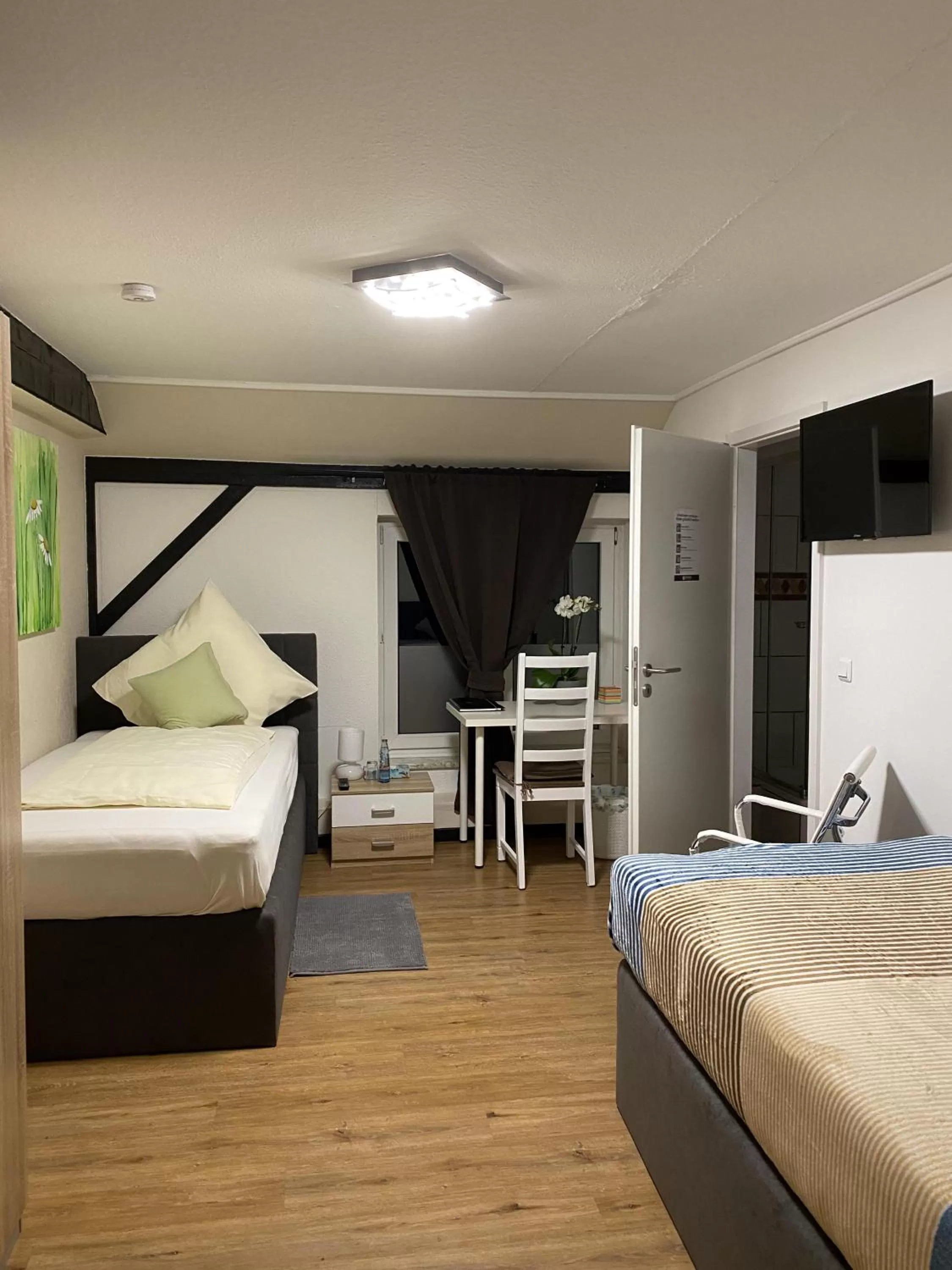 Bedroom, Bed in Landhaus Pohlhof