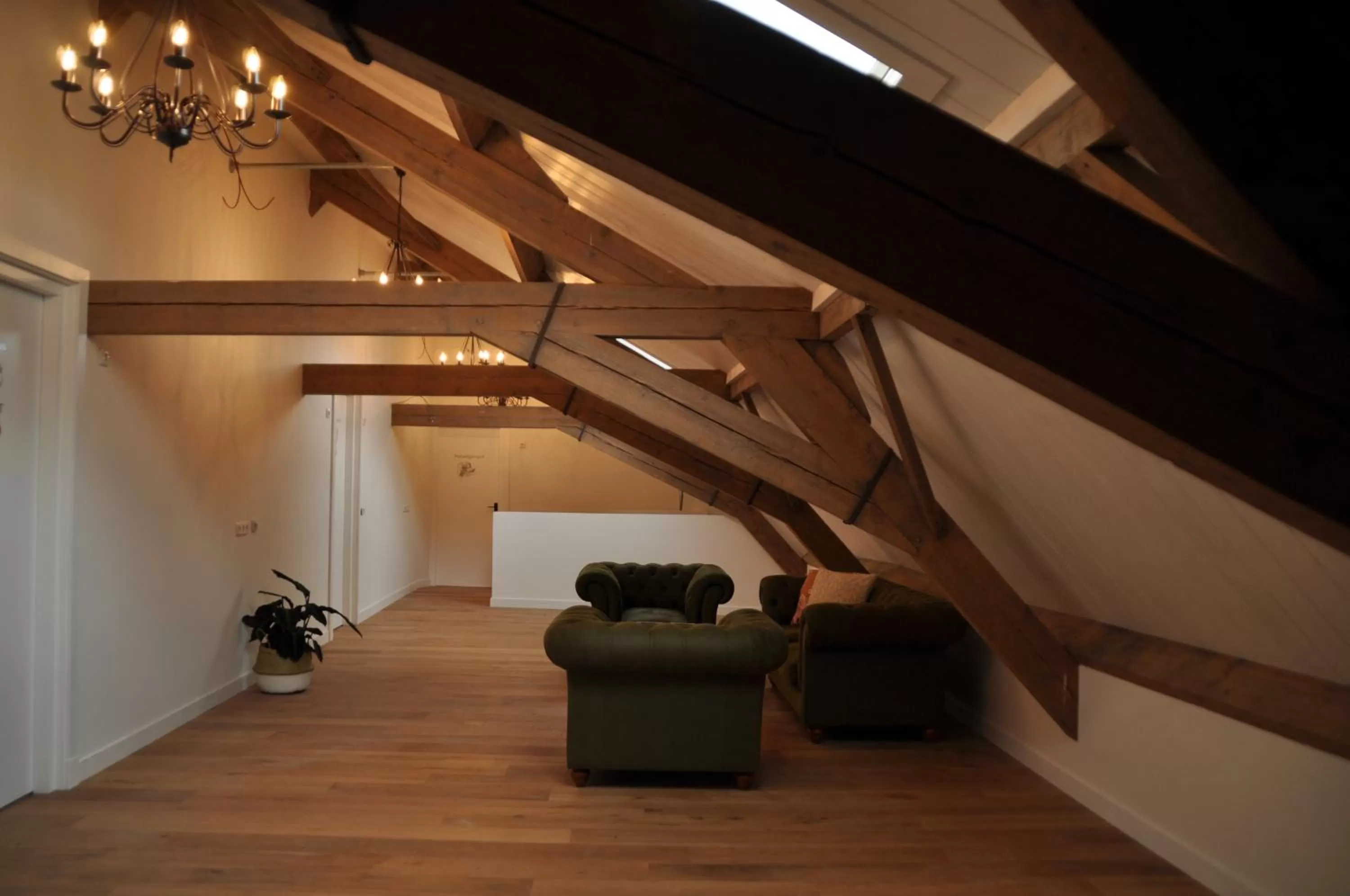 Seating area in Bed & Brood De Vogelpoel