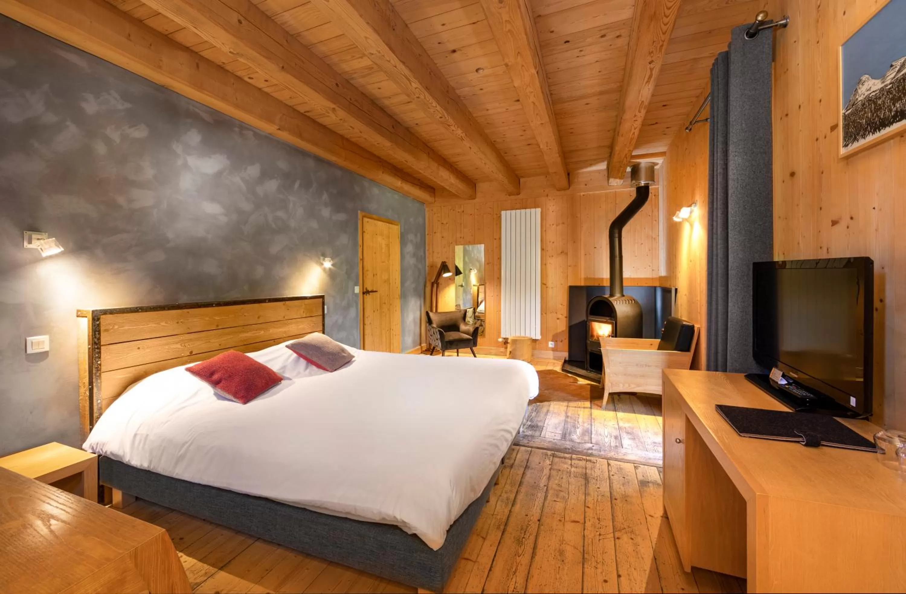 Bed in Hotel du Golf