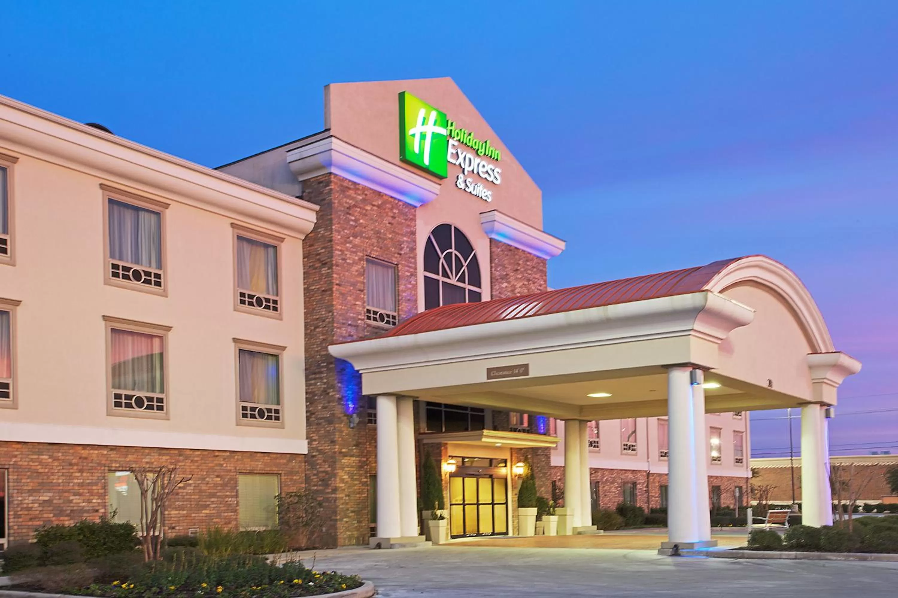 Property building in Holiday Inn Express Hotel and Suites Conroe by IHG