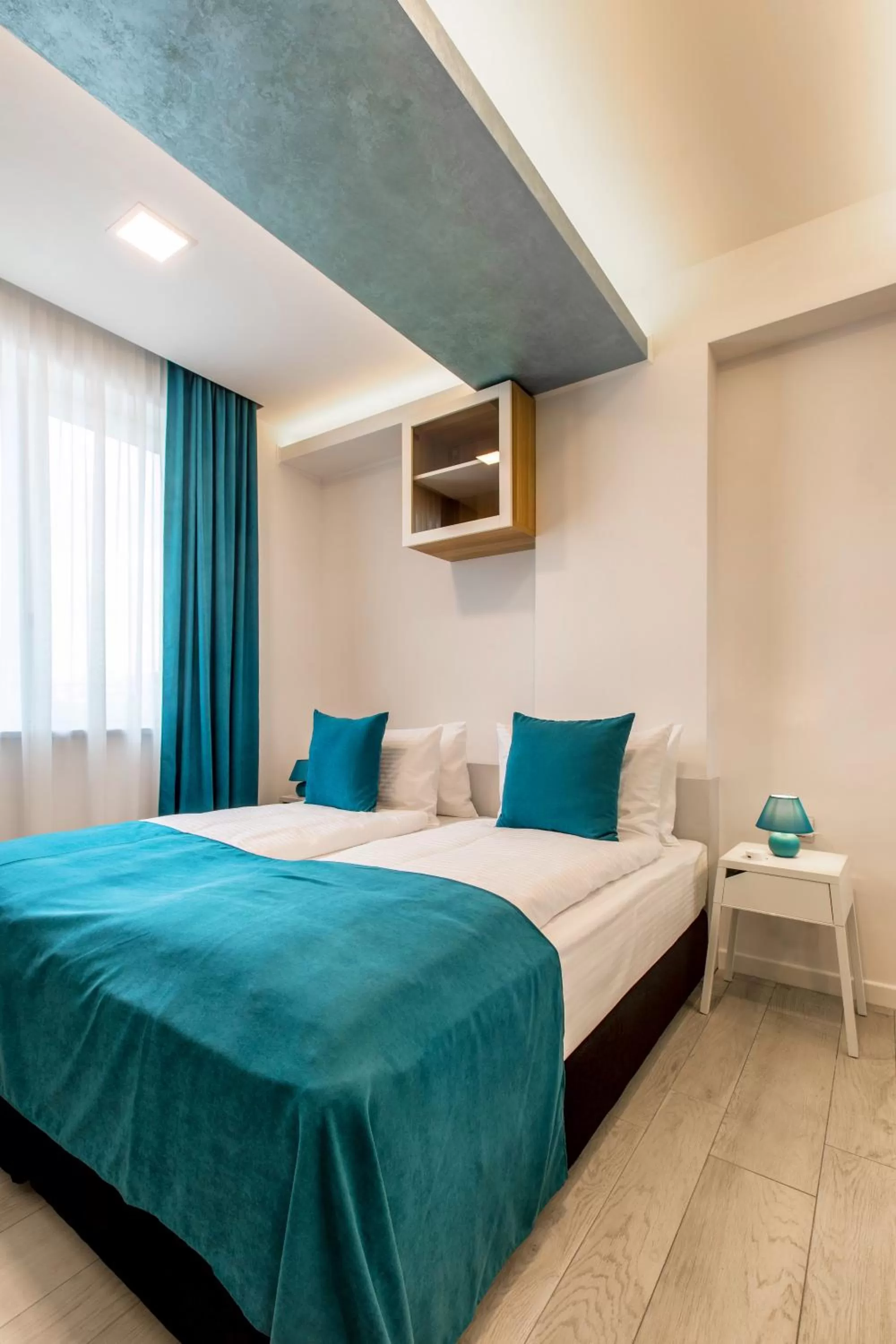 Bed in Mava Apartamente