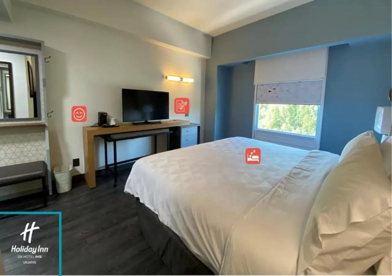 Bed in Holiday Inn Uruapan by IHG