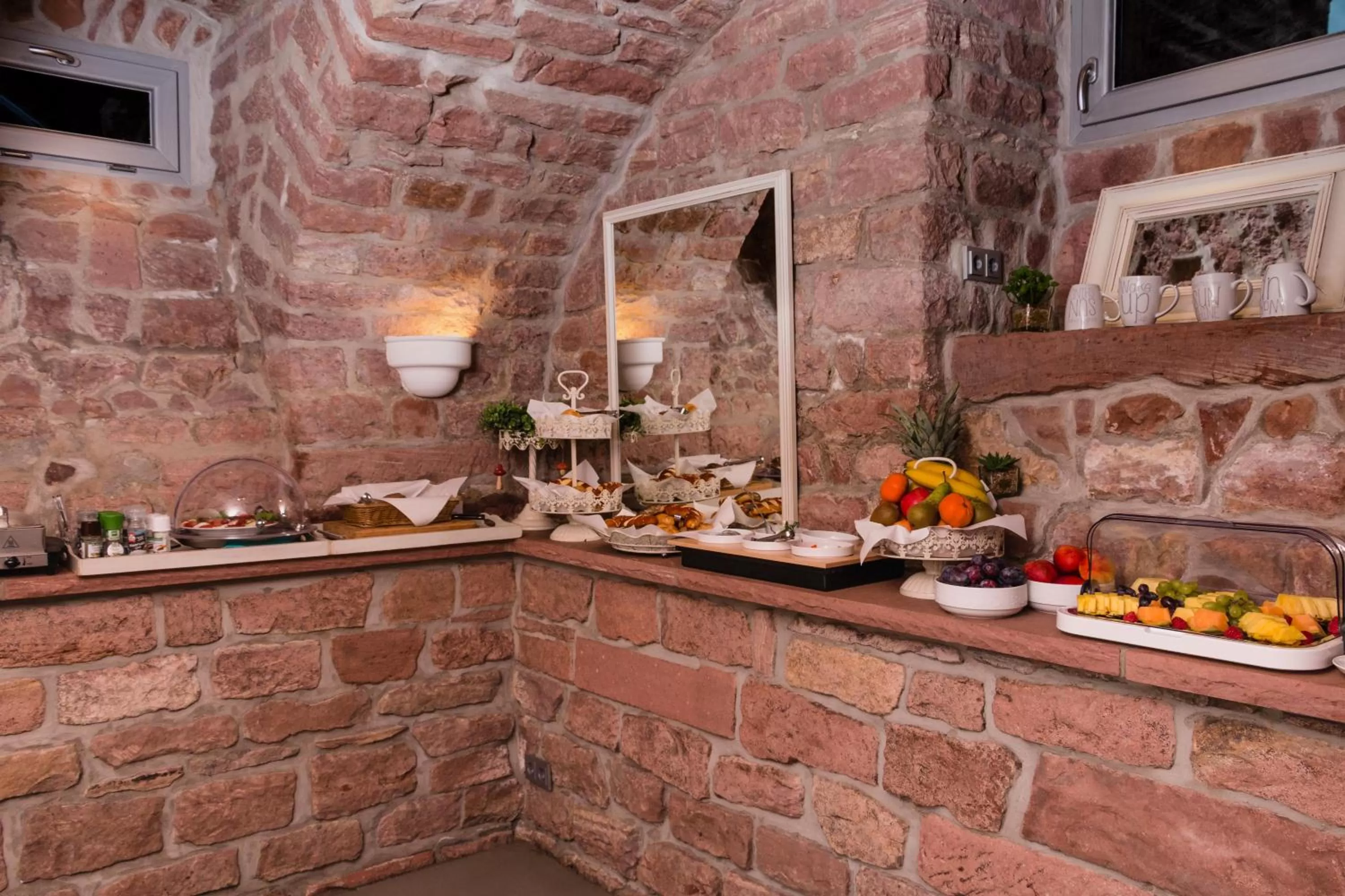 Buffet breakfast in Hotel Villa Marstall