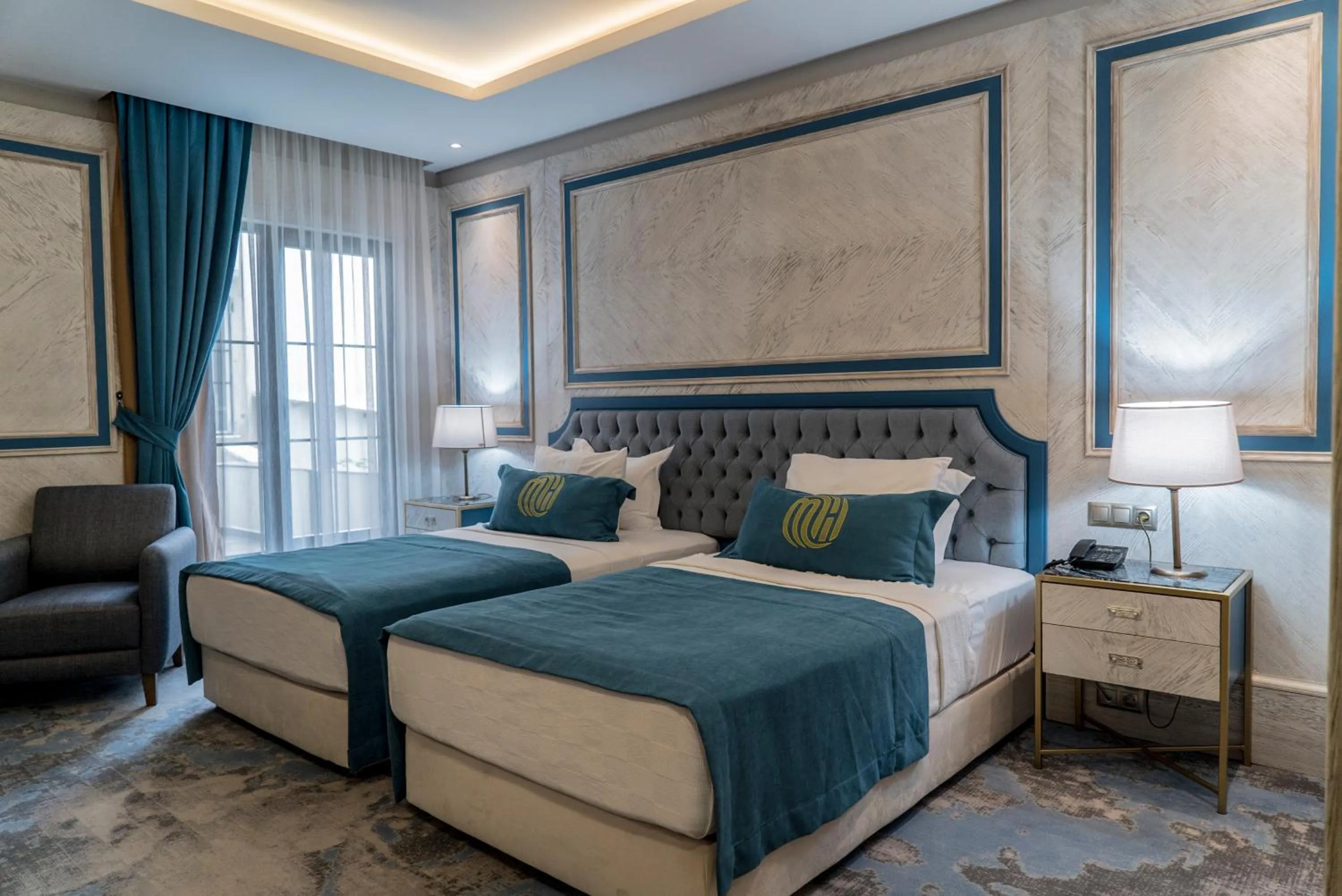Bedroom, Bed in Mirart Hotel Boutique & SPA Yalova