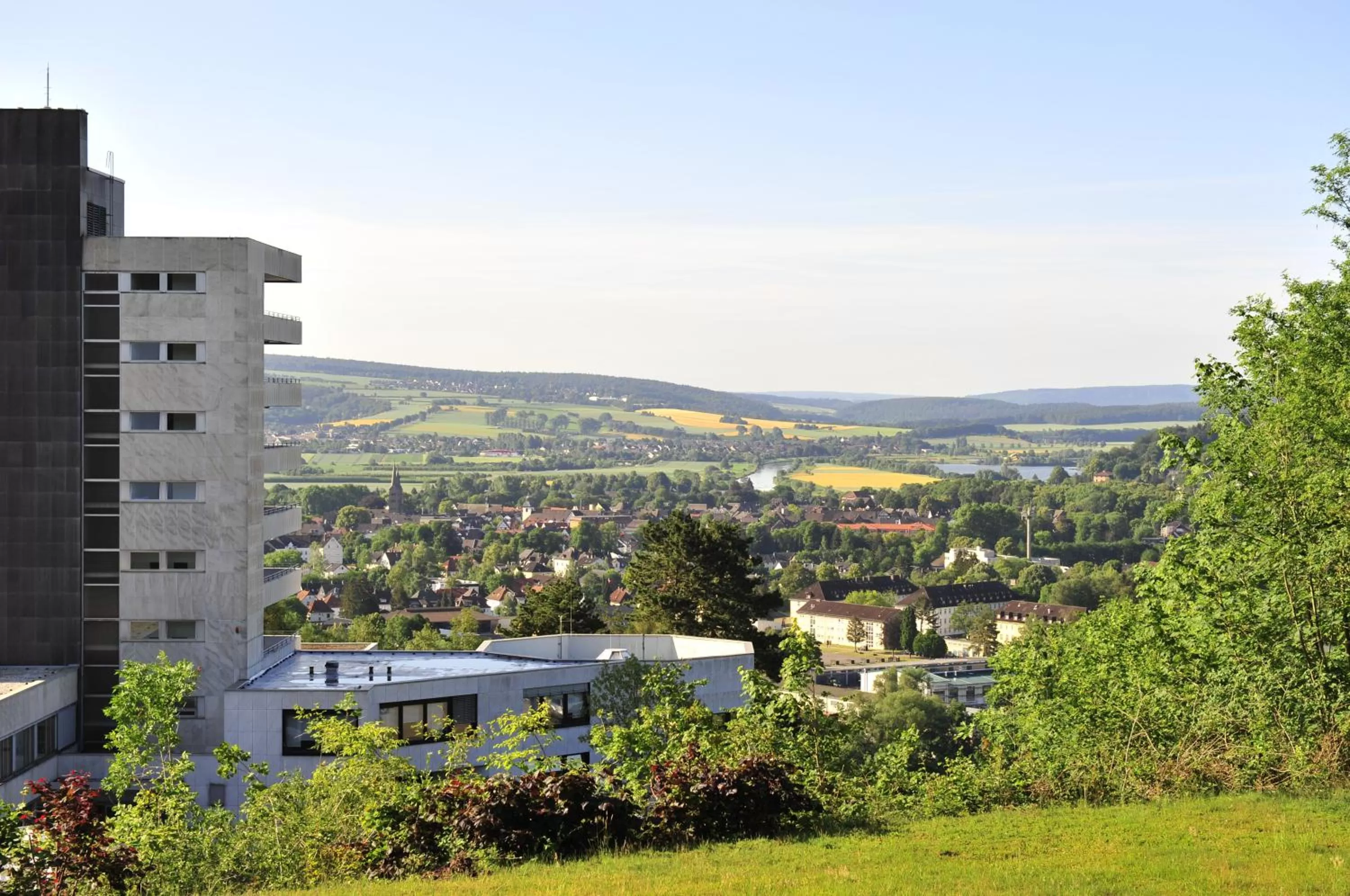 Area and facilities in Gästehaus am Räuschenberg