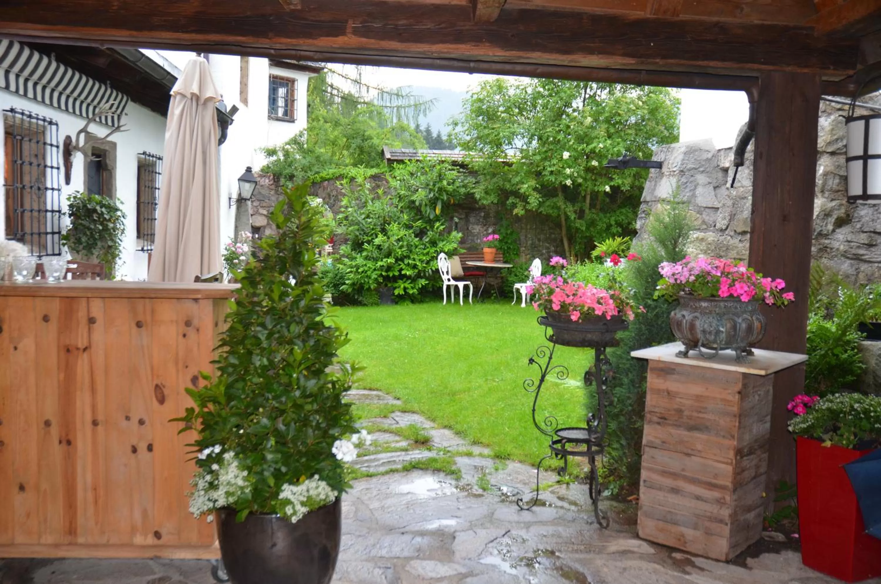 Patio in Schloss Münichau