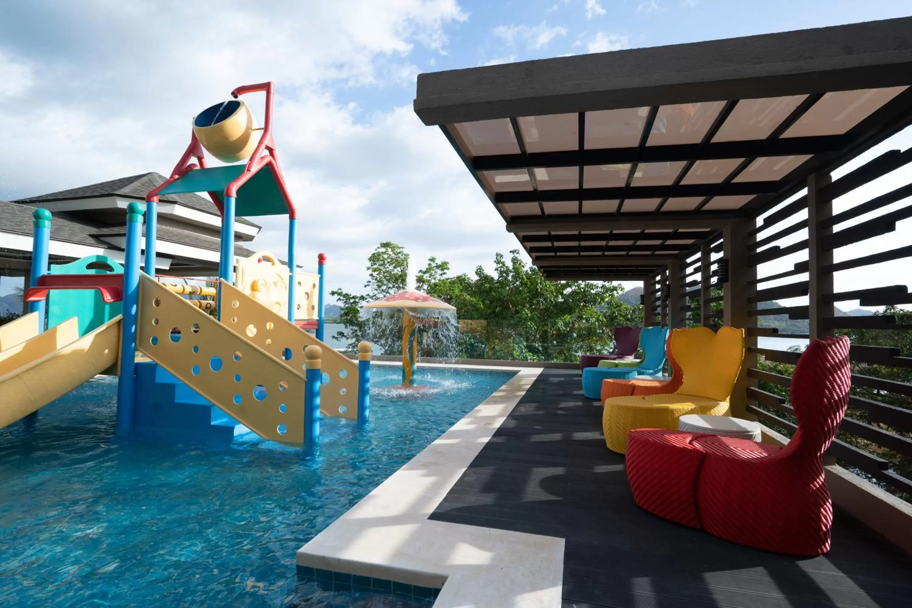 Swimming pool in Zuri Resort