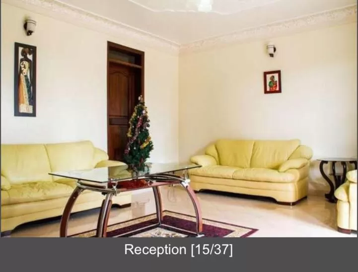 Seating area in Palace Hotel