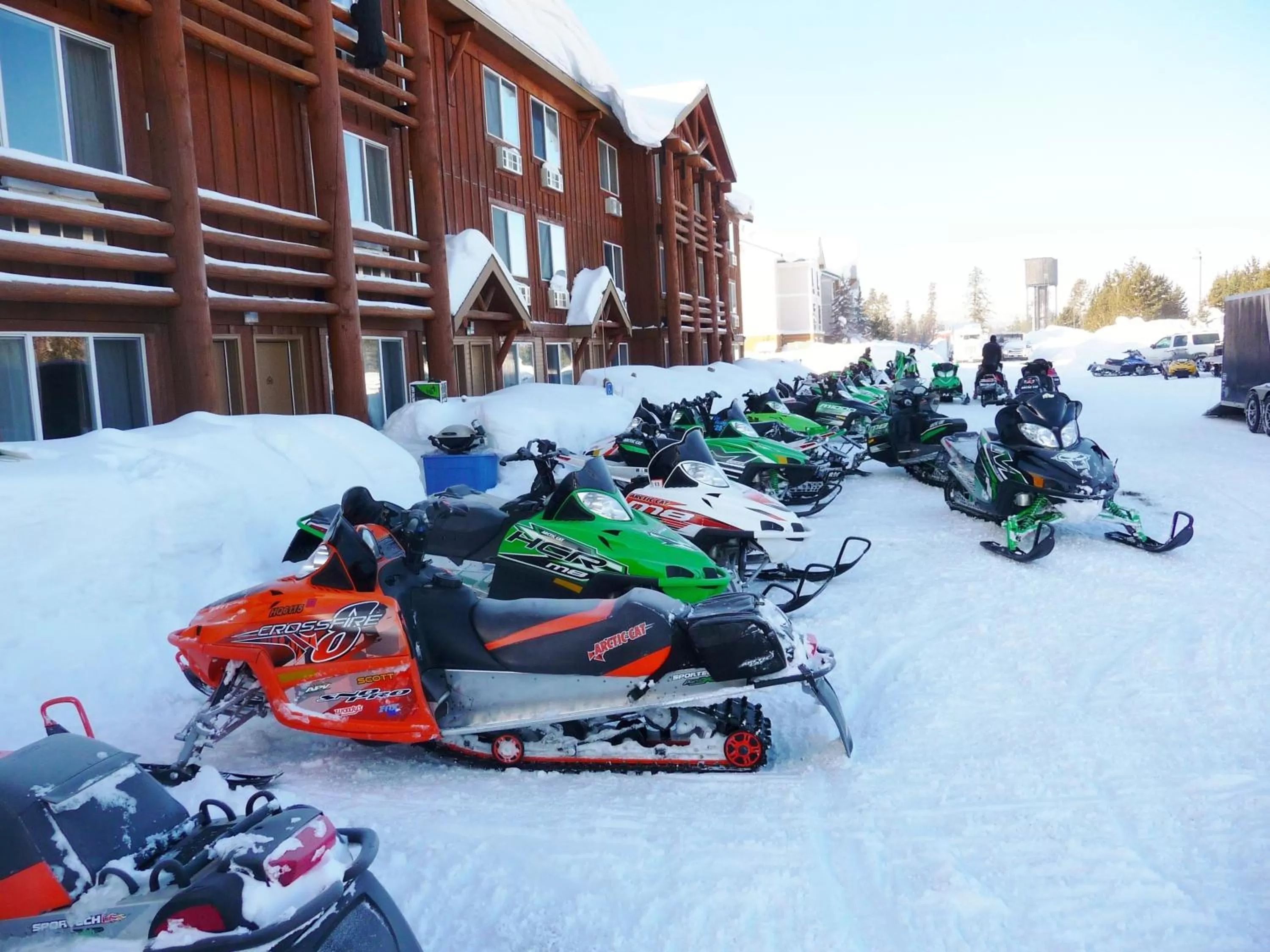 Winter in Kelly Inn West Yellowstone