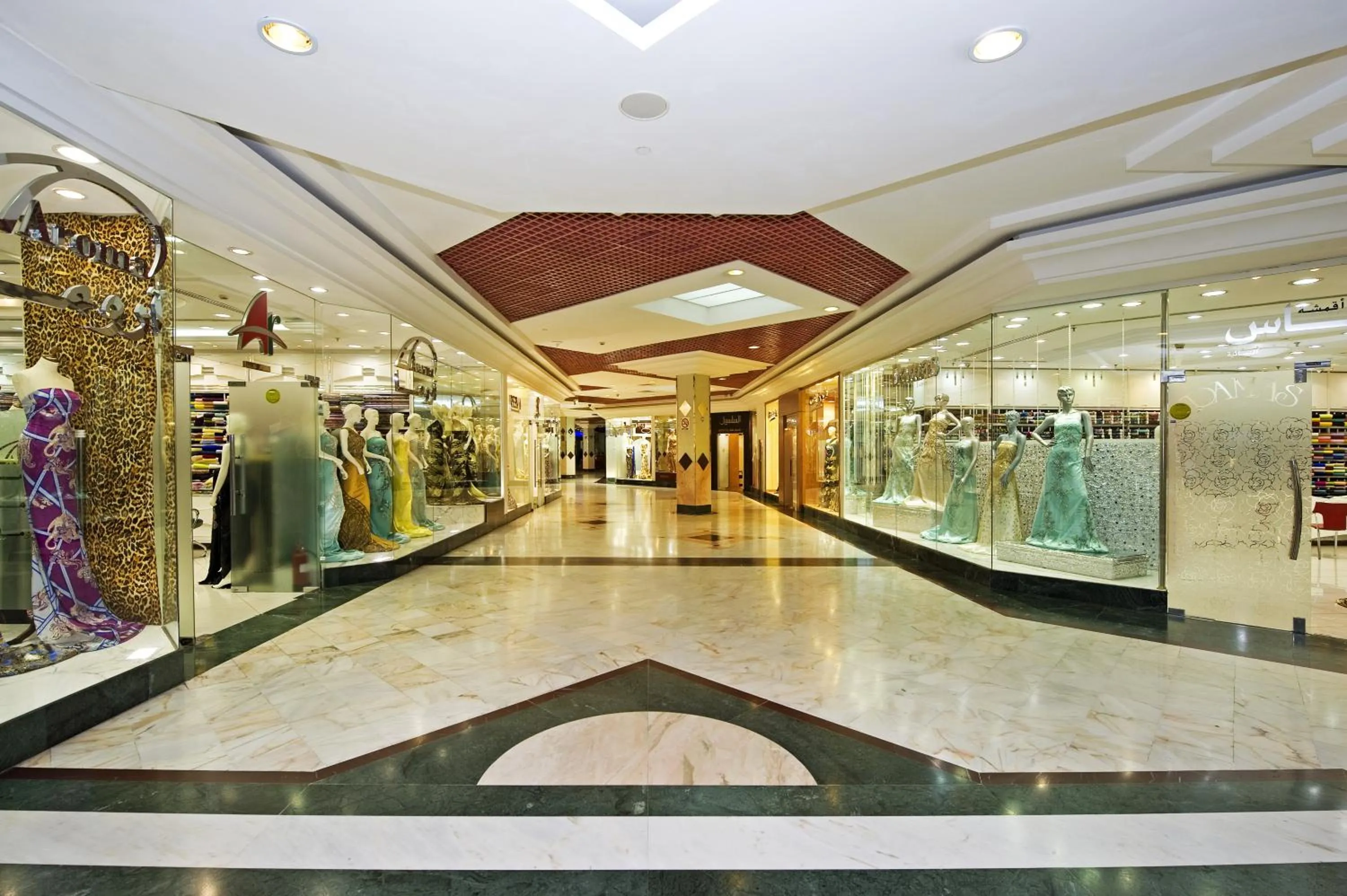 Shopping Area in Al Bustan Centre & Residence