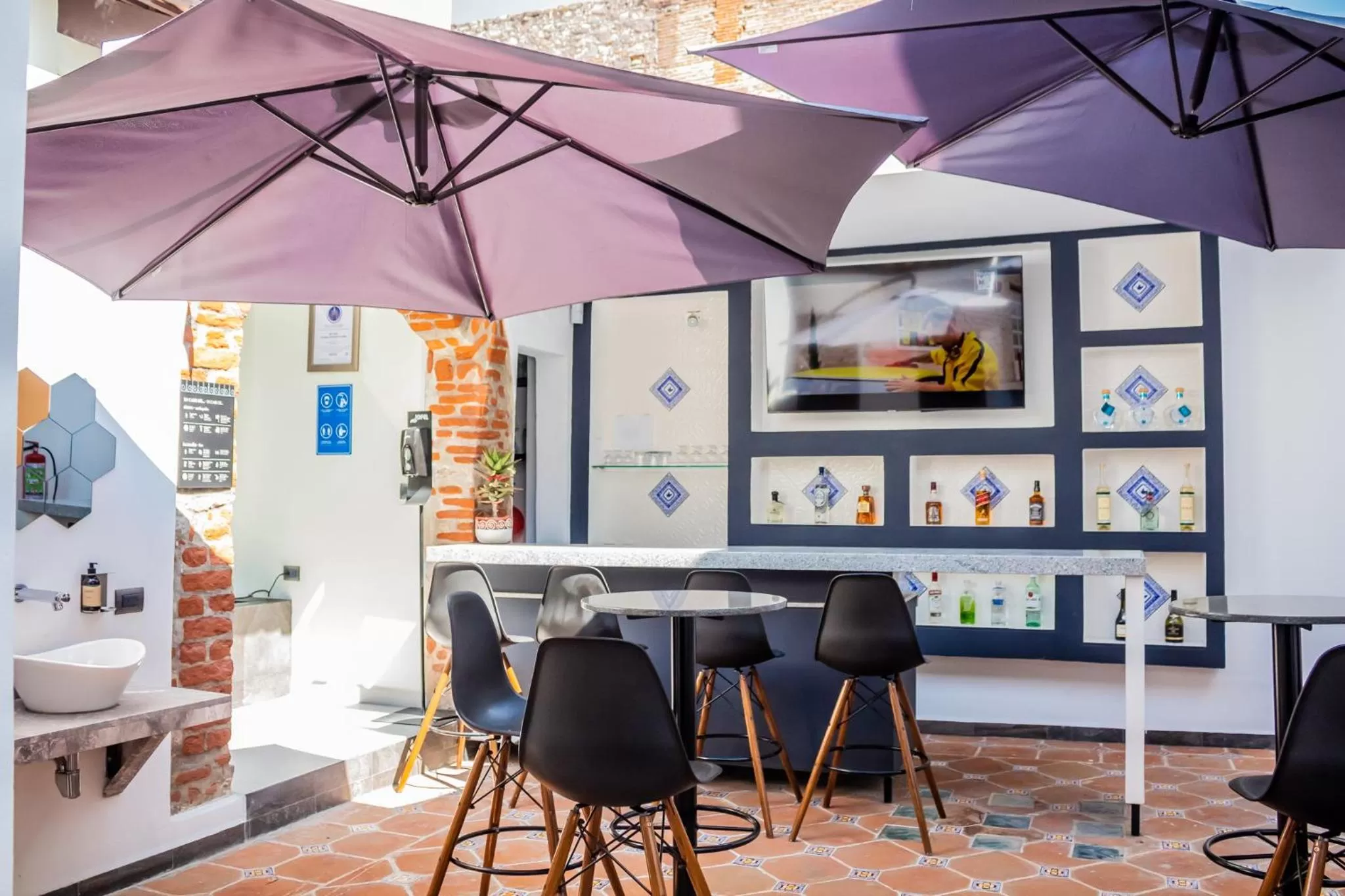 Restaurant/places to eat in Hotel Boutique Casona de Santa Clara