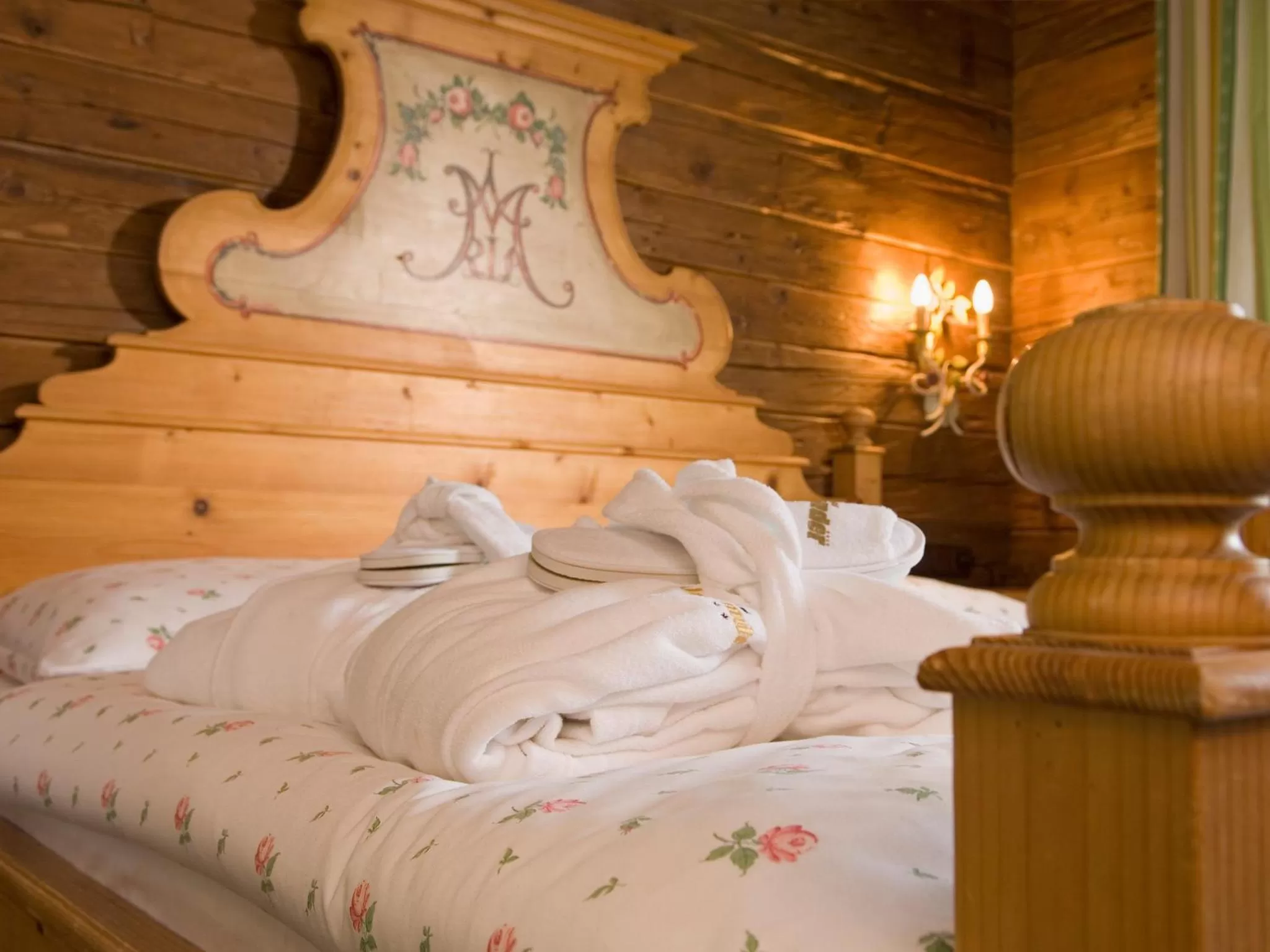 Bed in Hotel Alexander