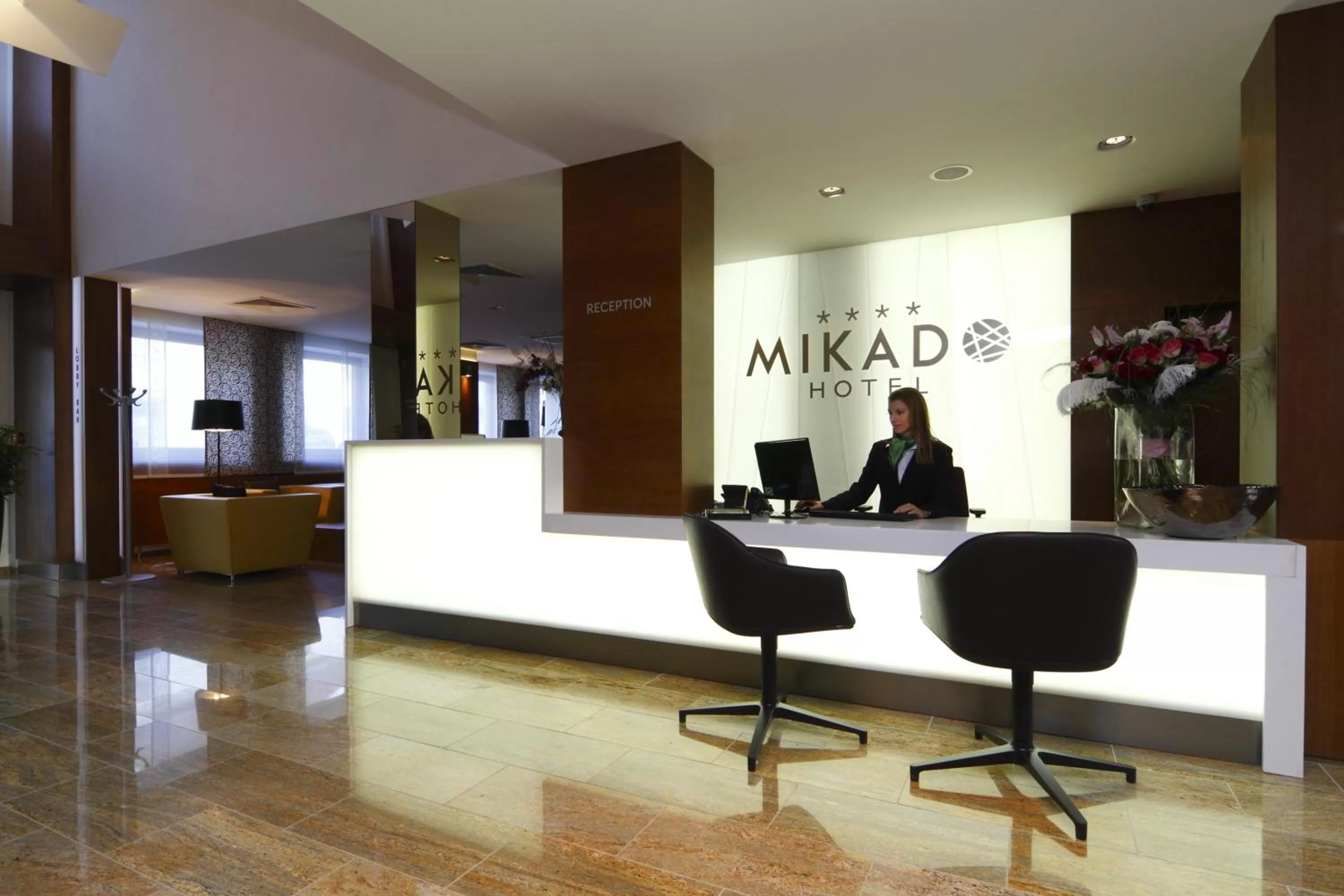 Lobby or reception in Mikado Hotel