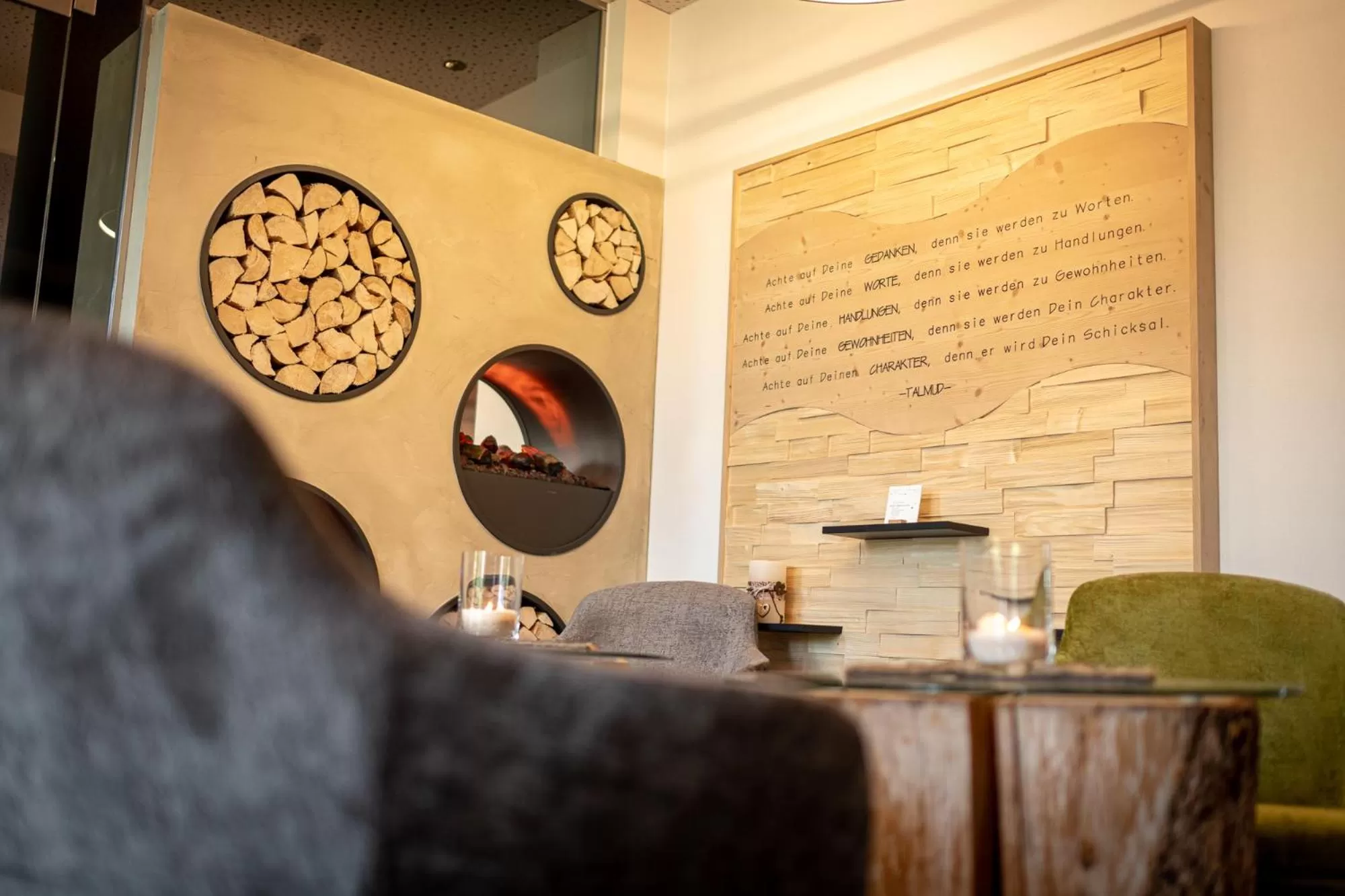 Lobby or reception in Landrefugium Obermüller 4,5 Sterne