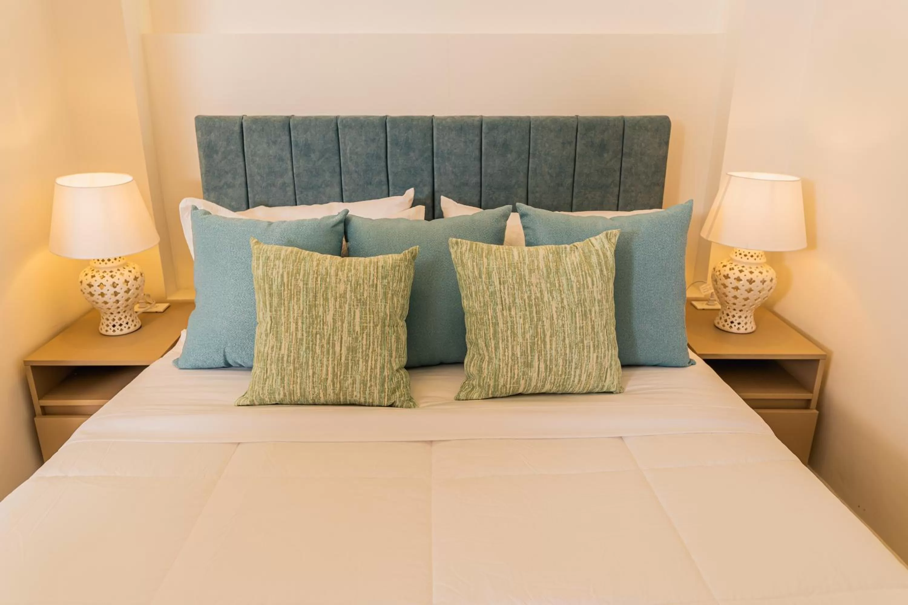 Bed in Del Mar Guest House